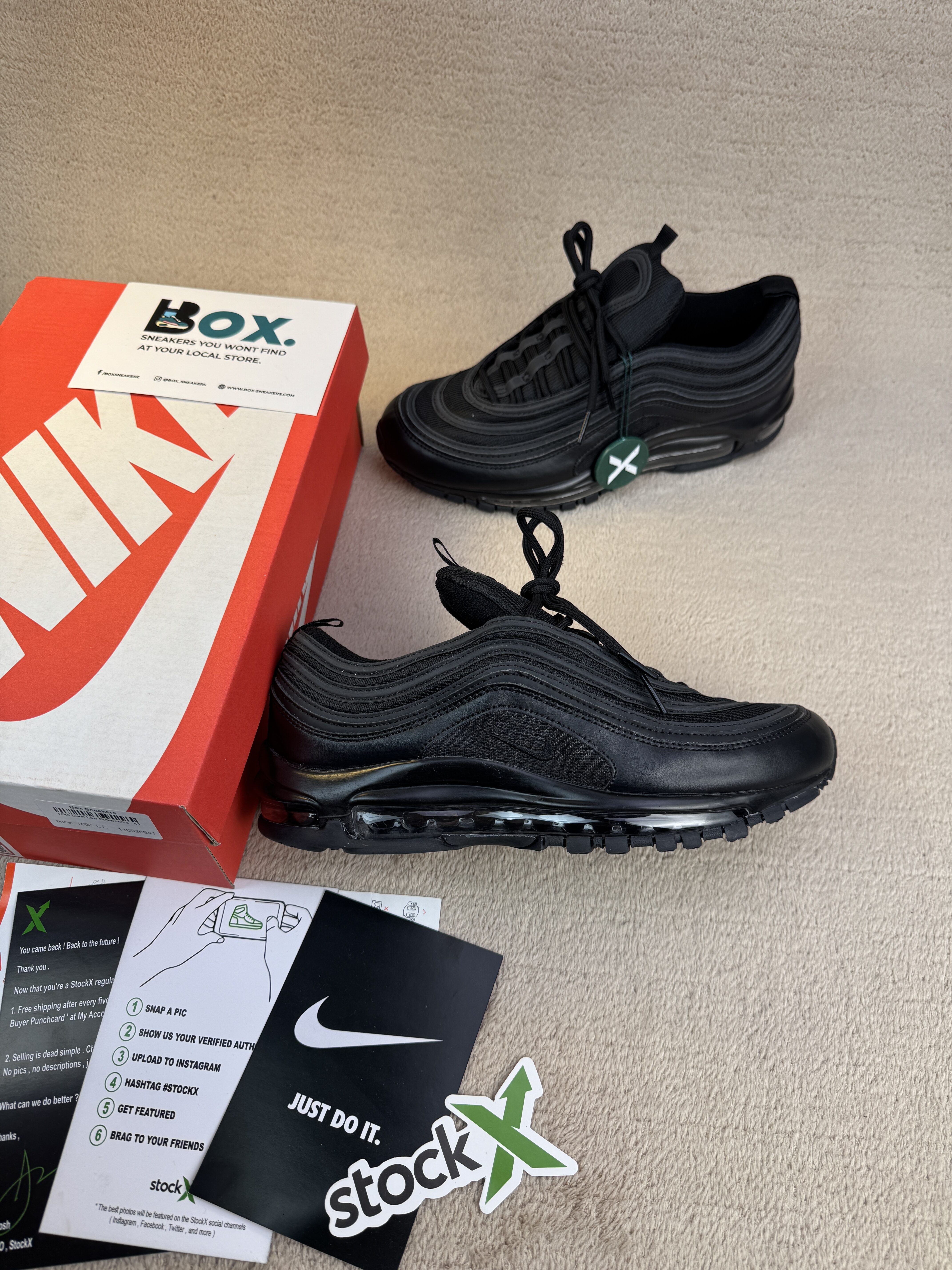 Nike Air Max 97 'Triple Black' - Image 2