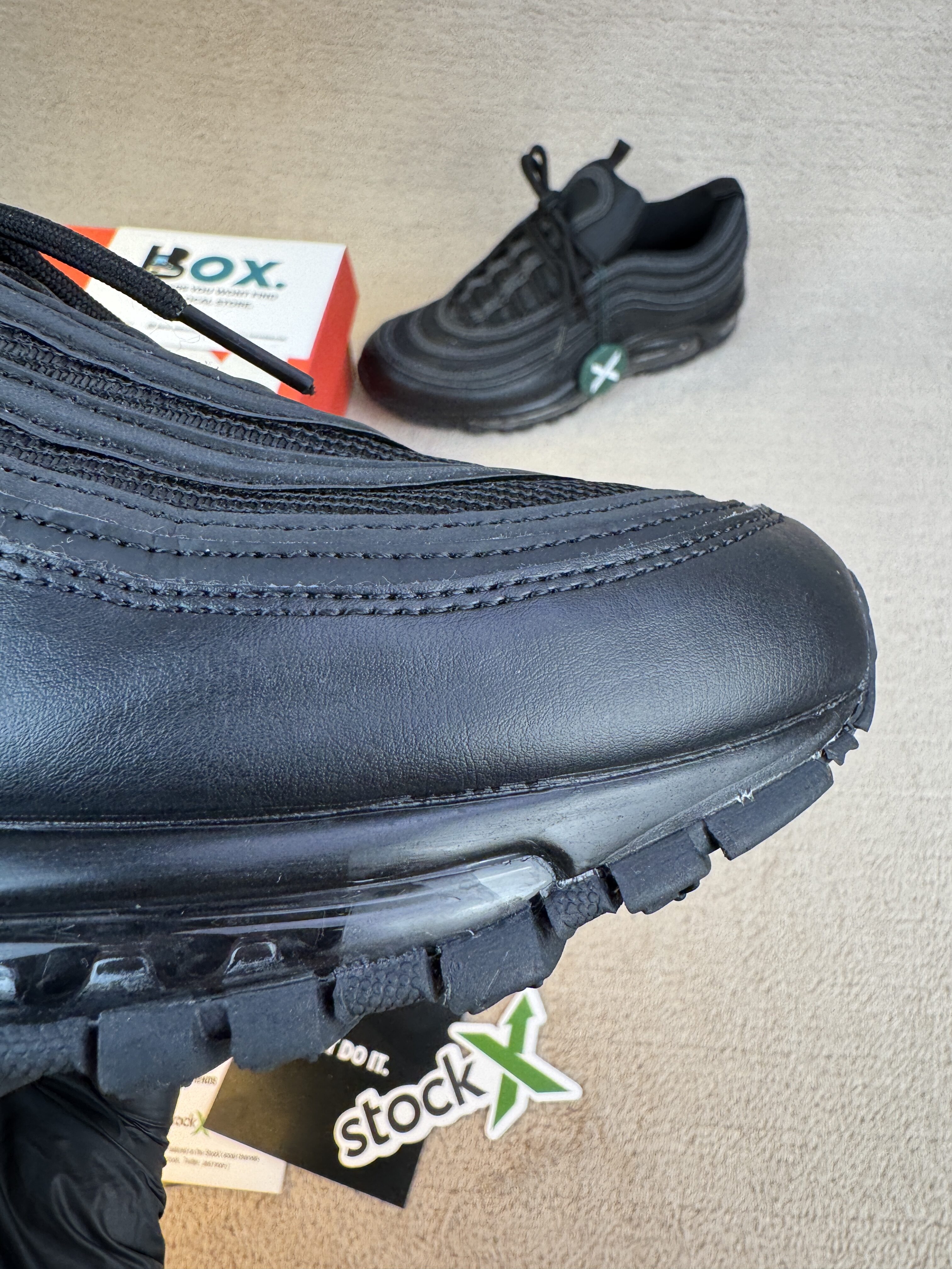 Nike Air Max 97 'Triple Black' - Image 7