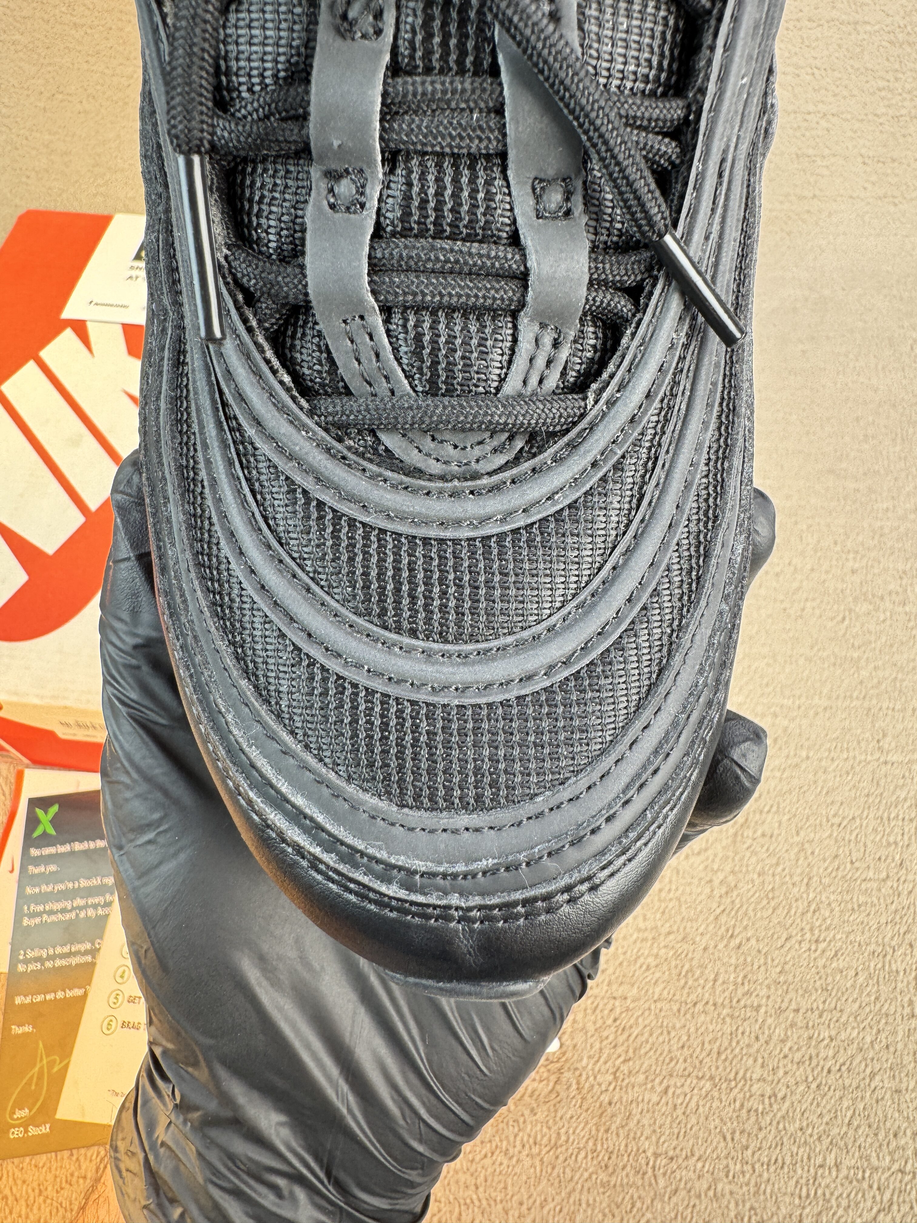 Nike Air Max 97 'Triple Black' - Image 8