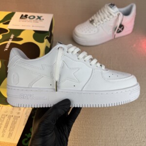 A Bathing Ape Bape Sta Triple White
