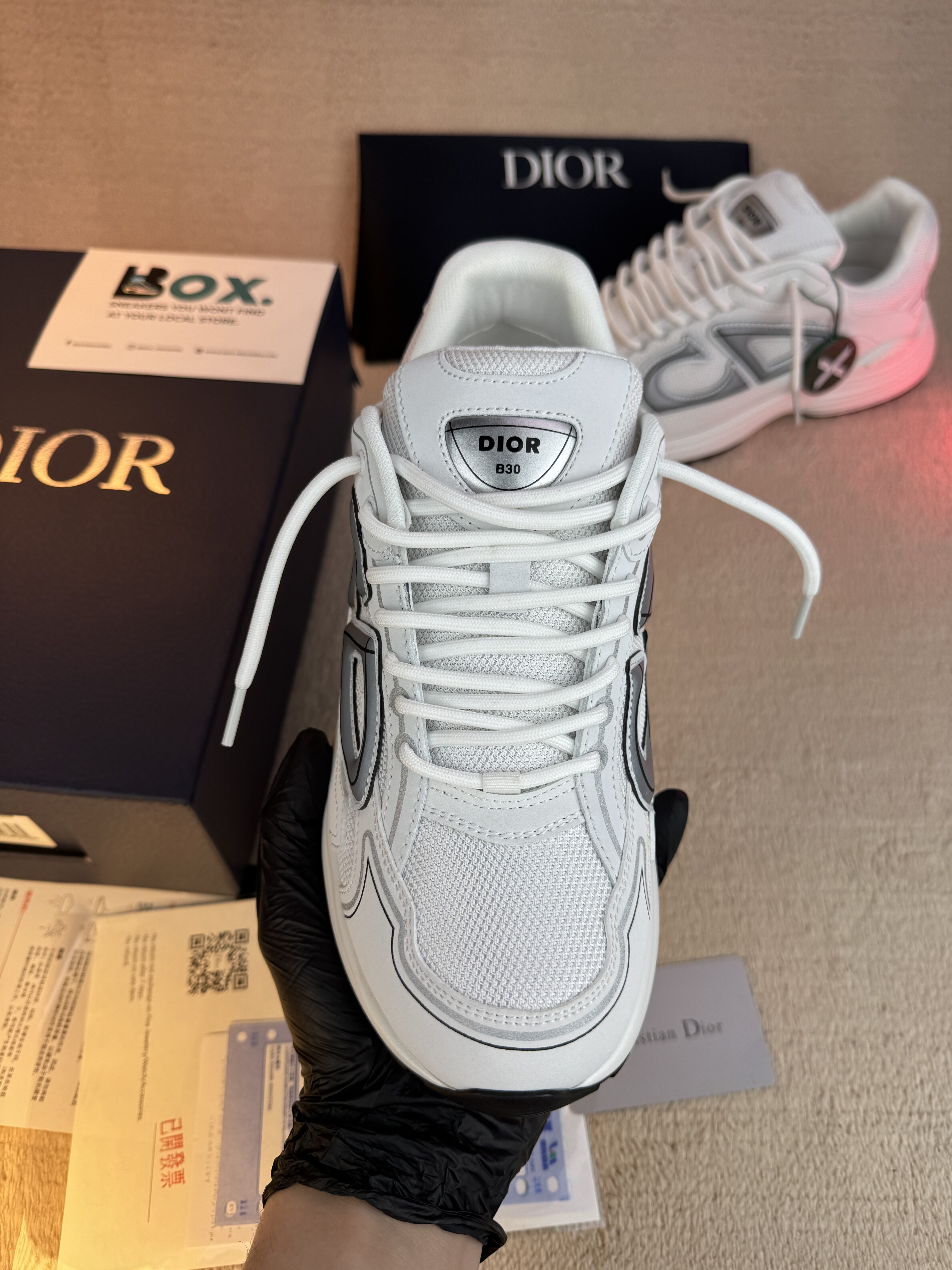 Dior B30 White - Image 8