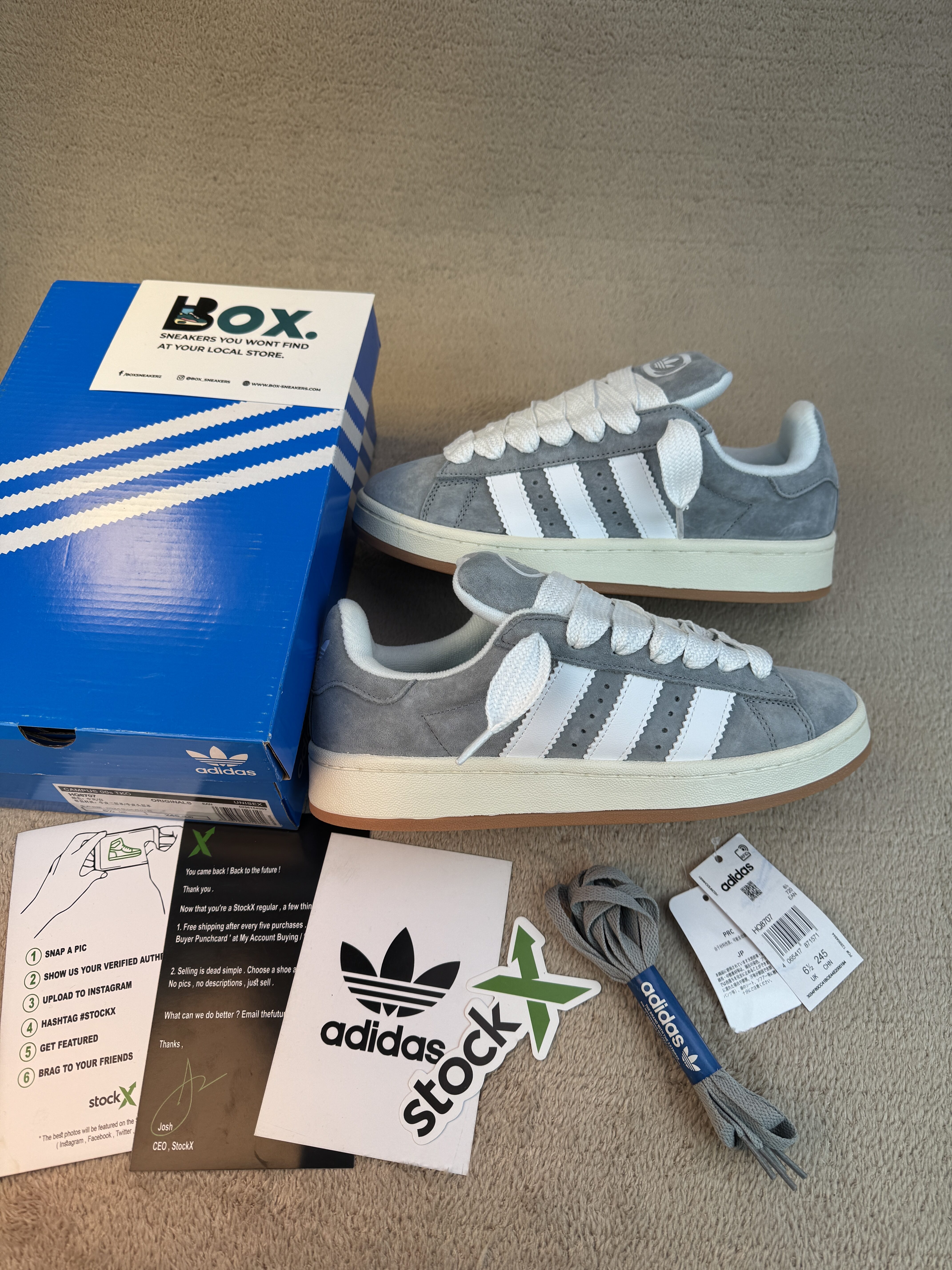 ADIDAS ORIGINALS Campus 00s 'Grey Gum' - Image 2