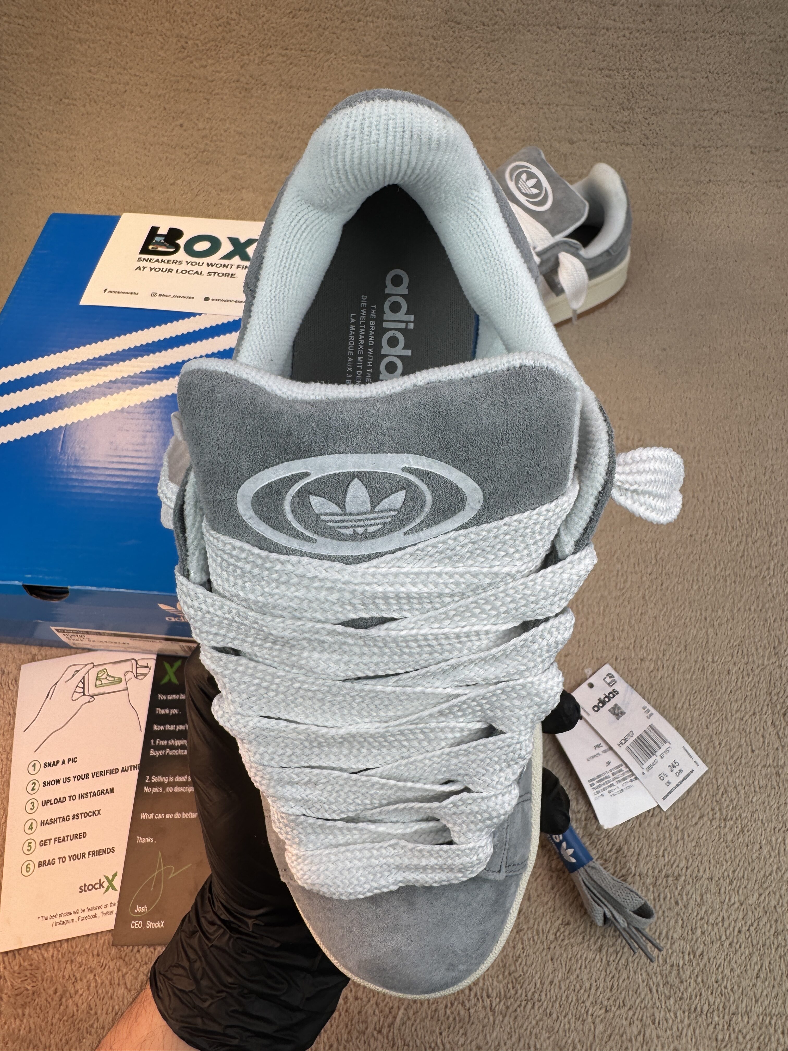 ADIDAS ORIGINALS Campus 00s 'Grey Gum' - Image 9
