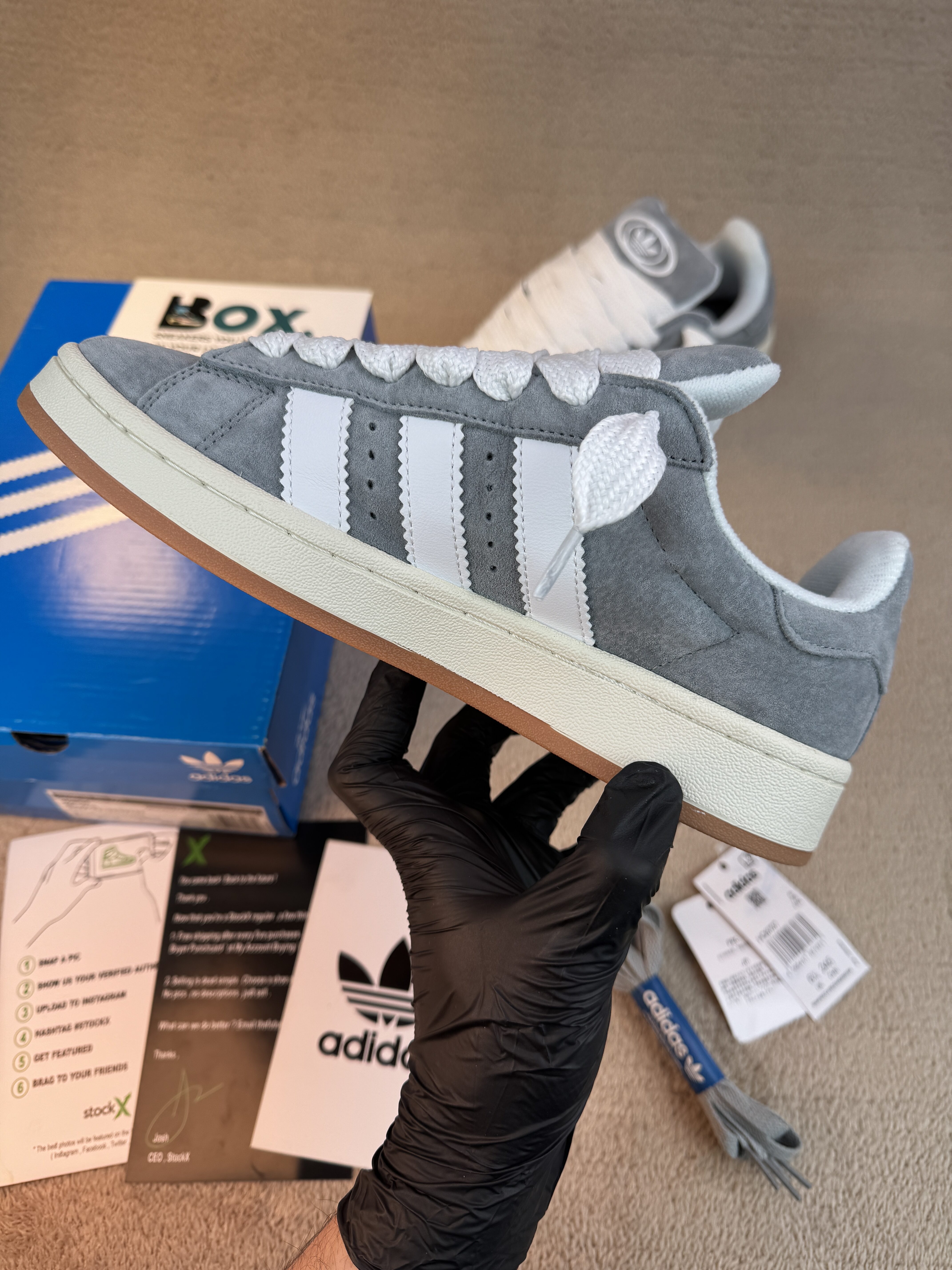 ADIDAS ORIGINALS Campus 00s 'Grey Gum' - Image 12