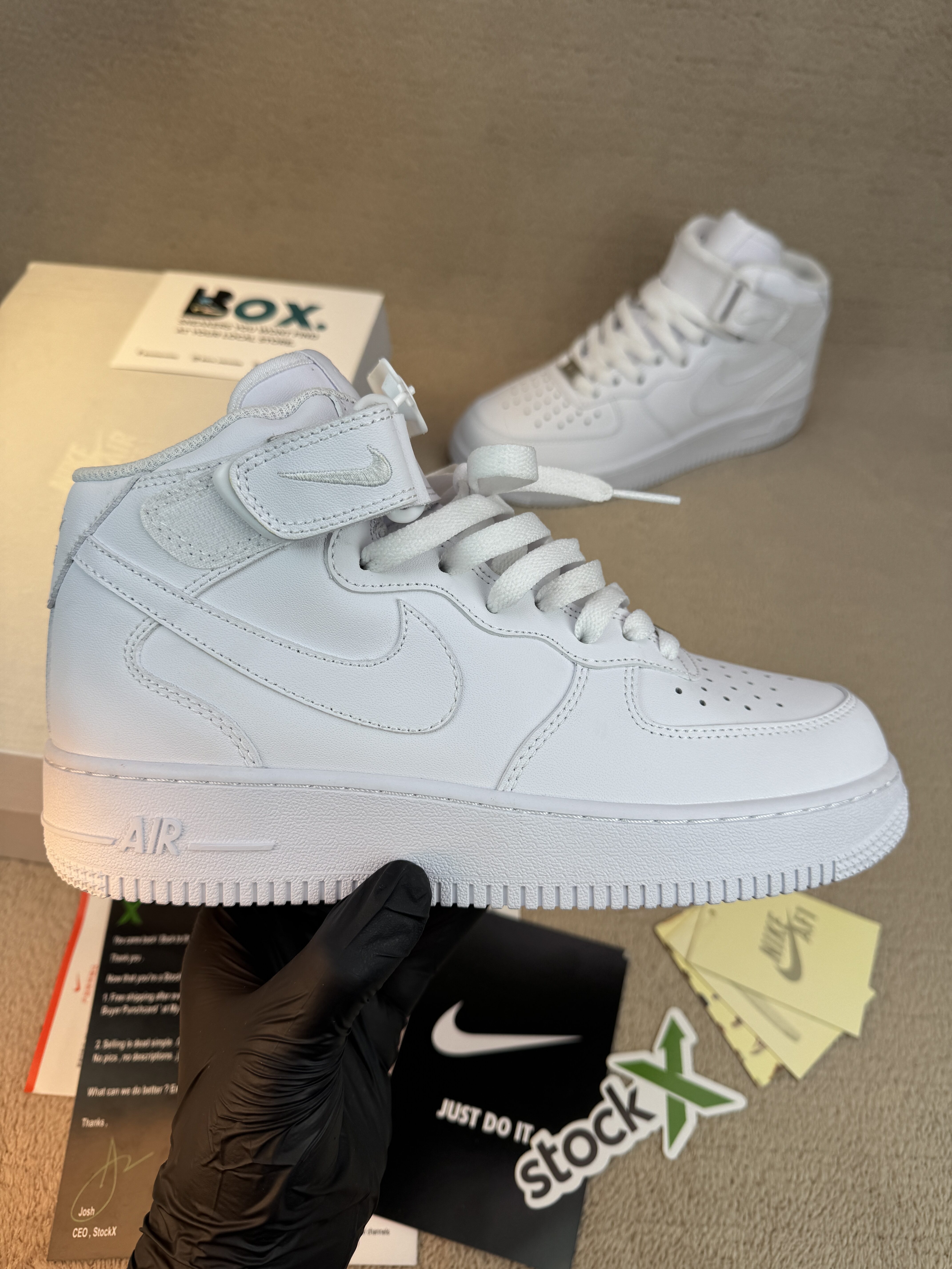 Nike Air Force 1 Mid '07 White - Image 3