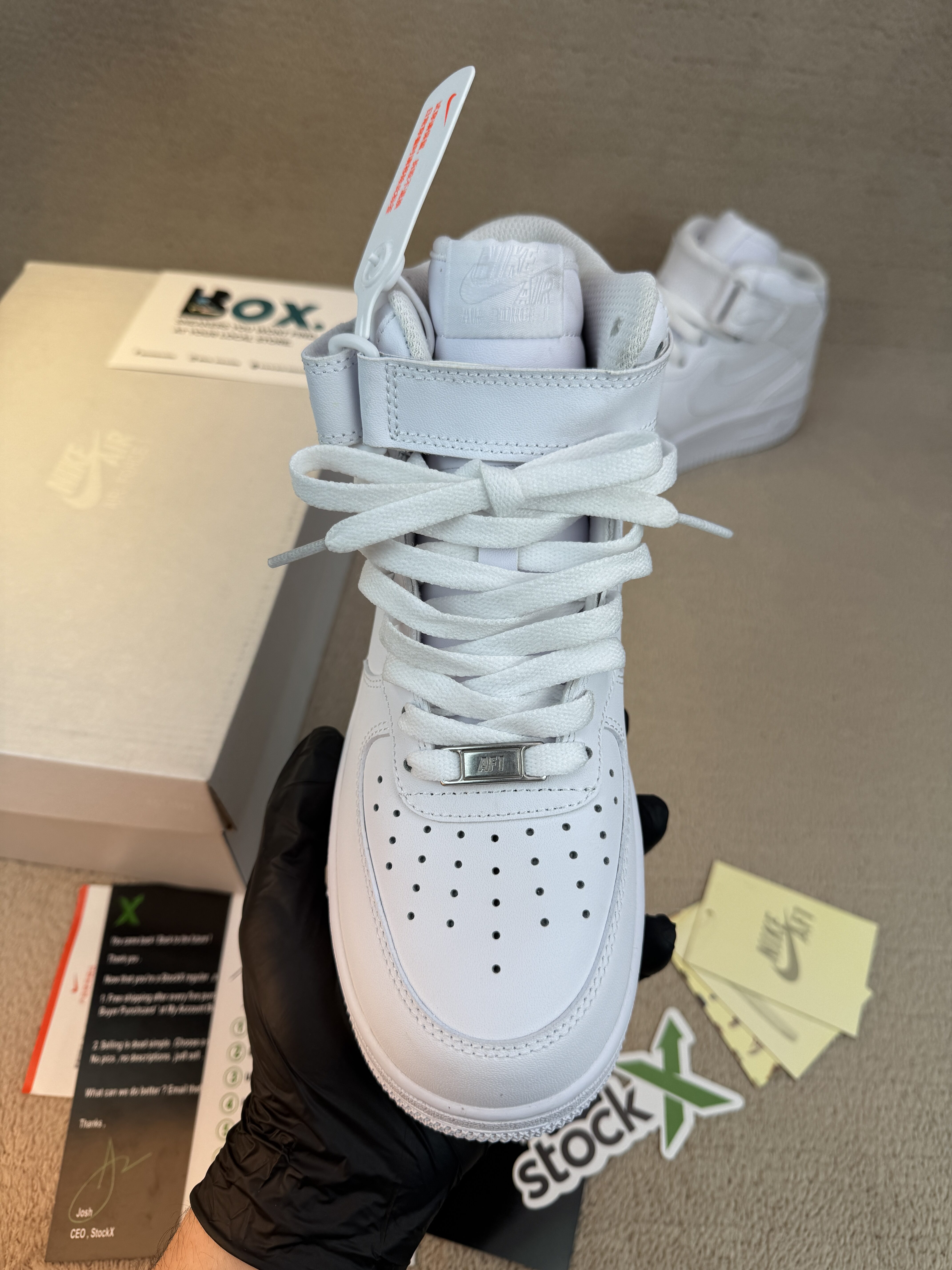 Nike Air Force 1 Mid '07 White - Image 7