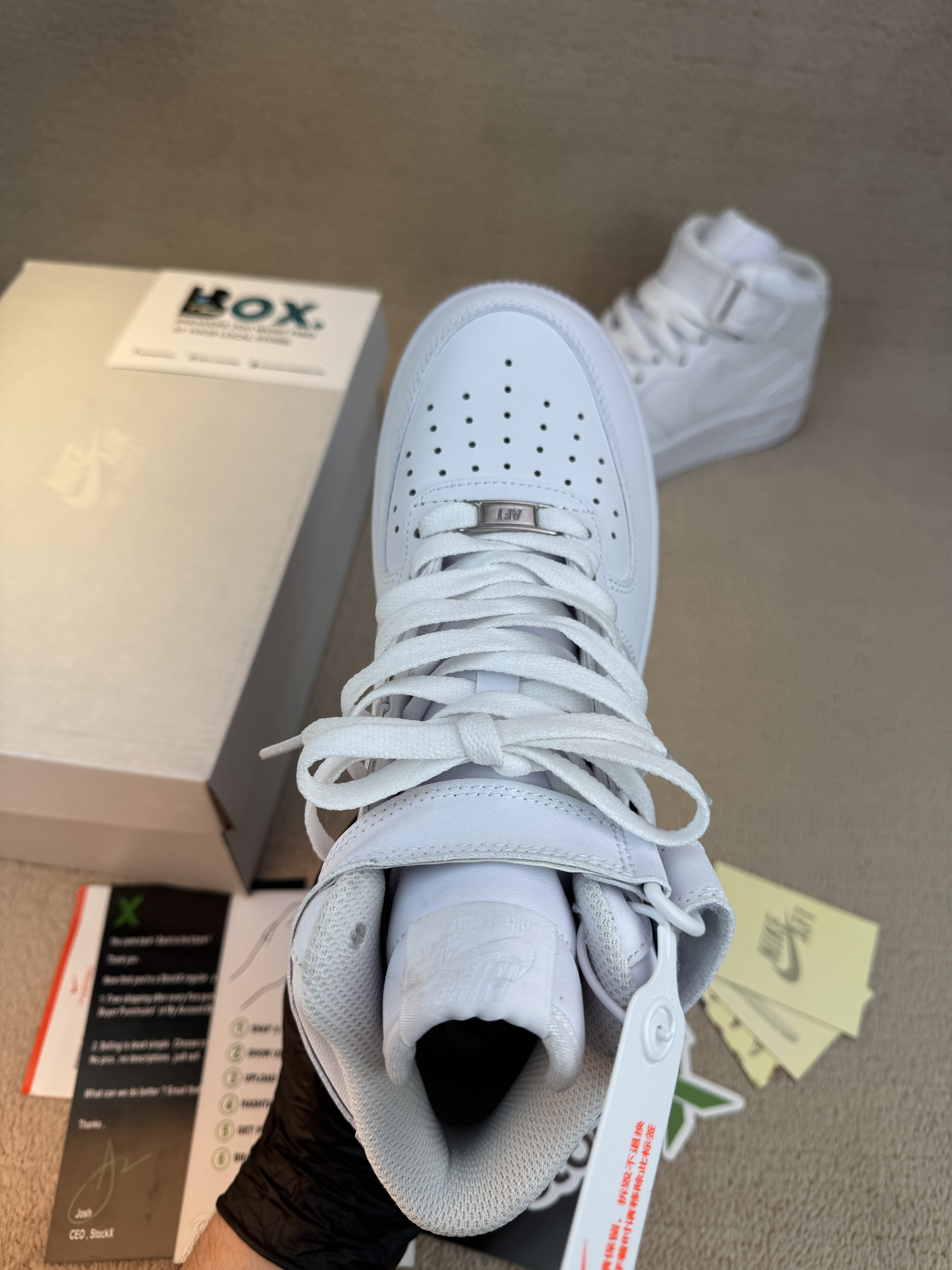 Nike Air Force 1 Mid '07 White - Image 9