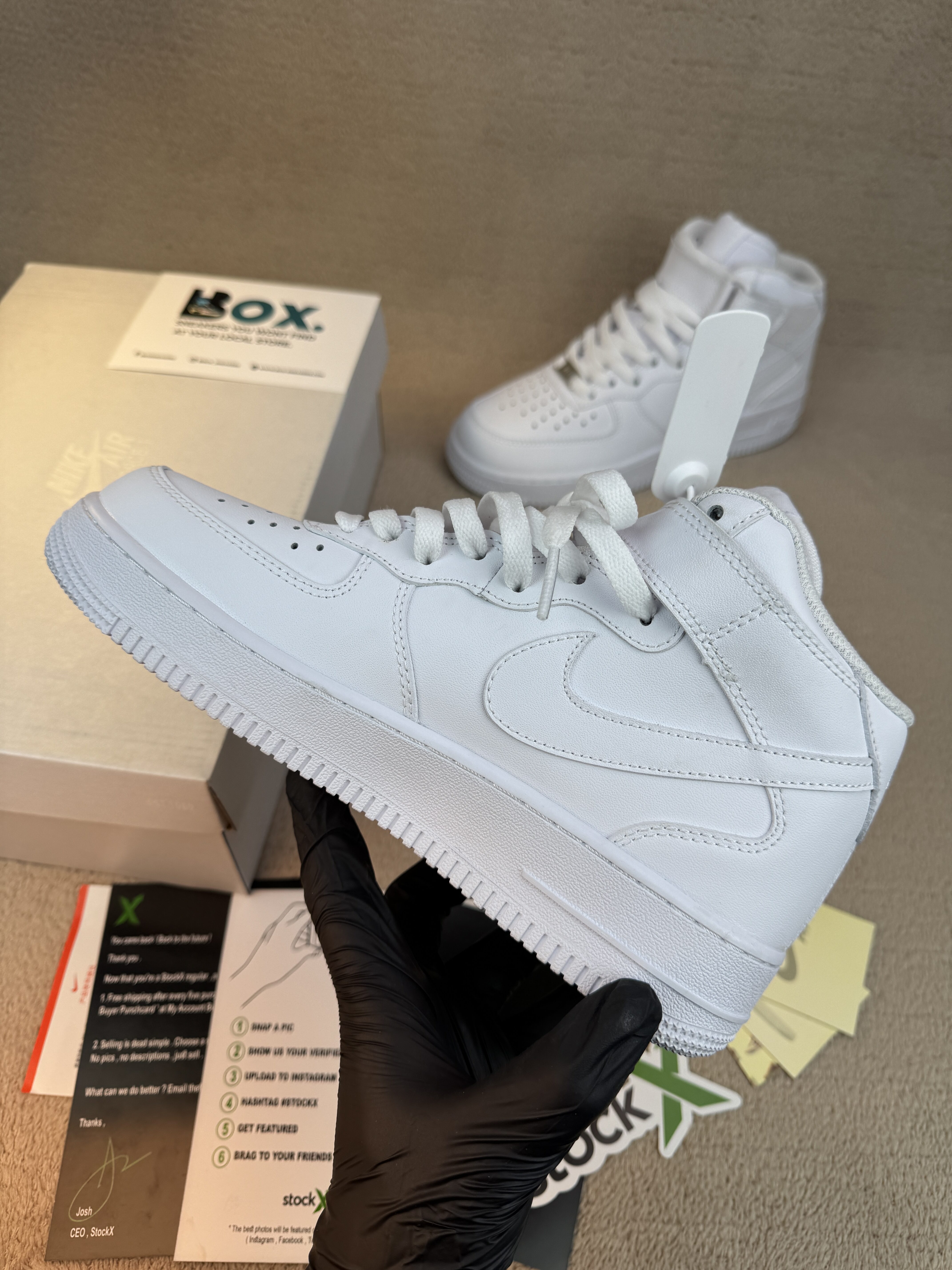 Nike Air Force 1 Mid '07 White - Image 11