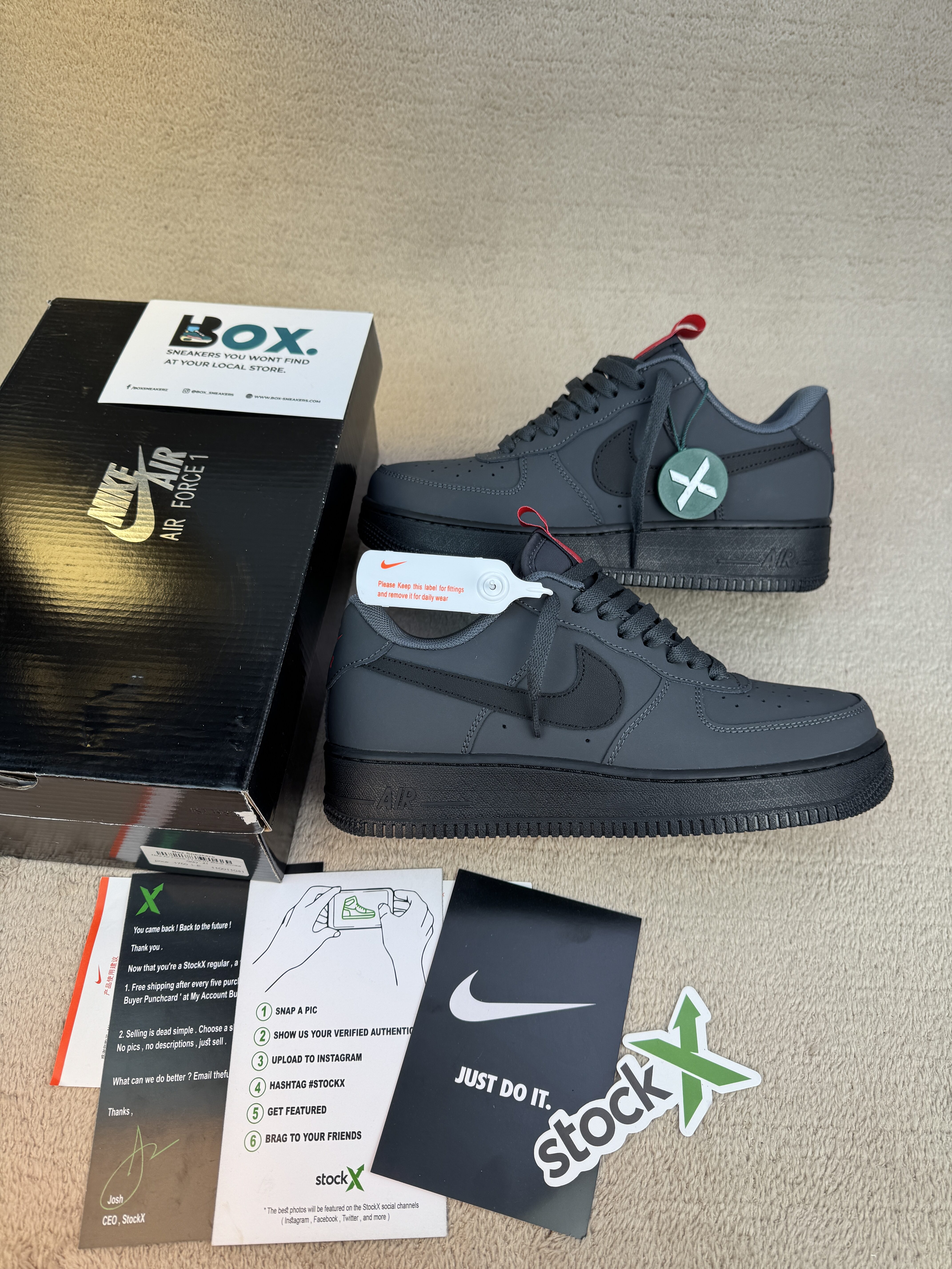Nike Air Force 1 Low 'Anthracite' - Image 2