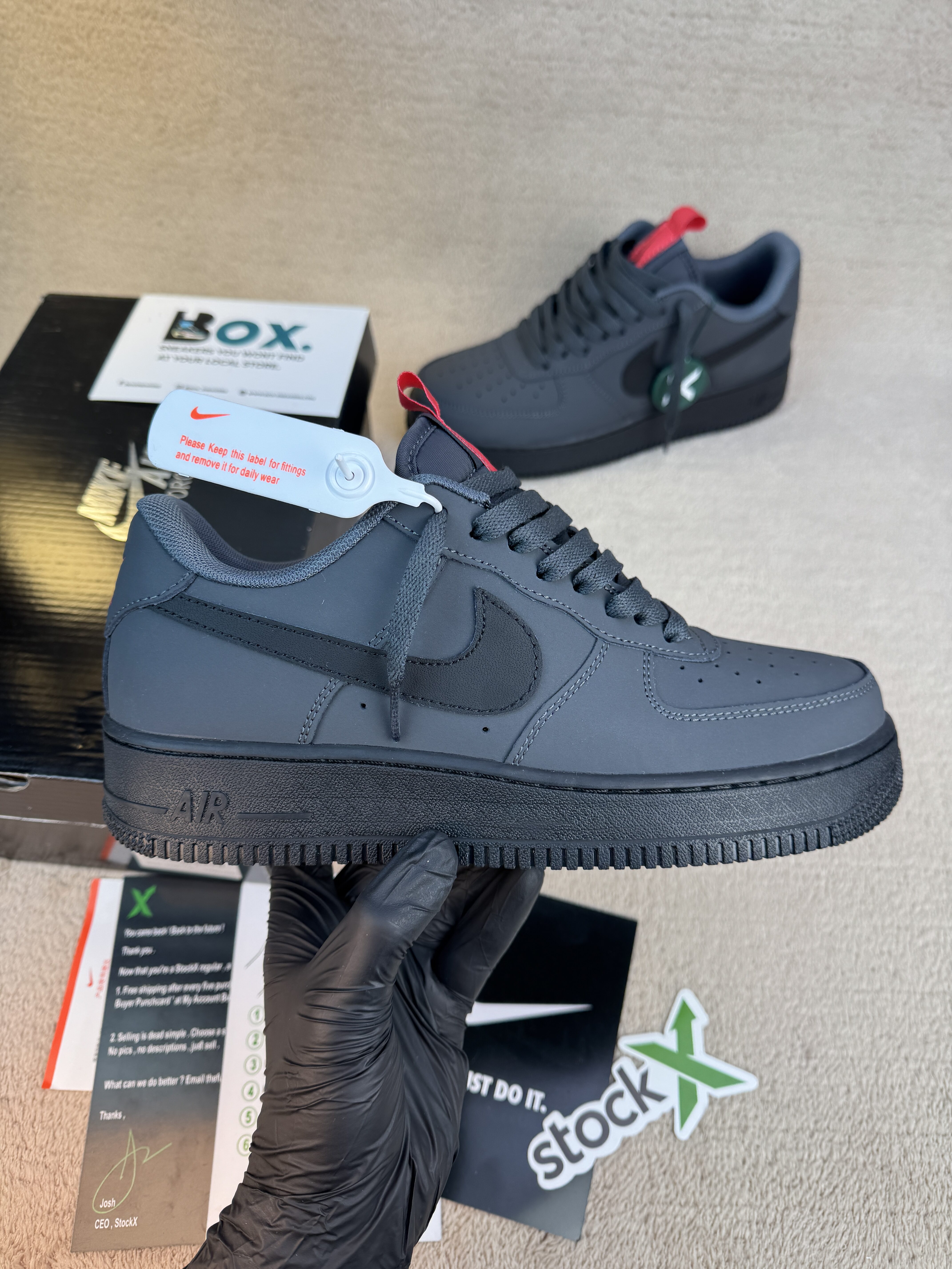 Nike Air Force 1 Low 'Anthracite' - Image 3