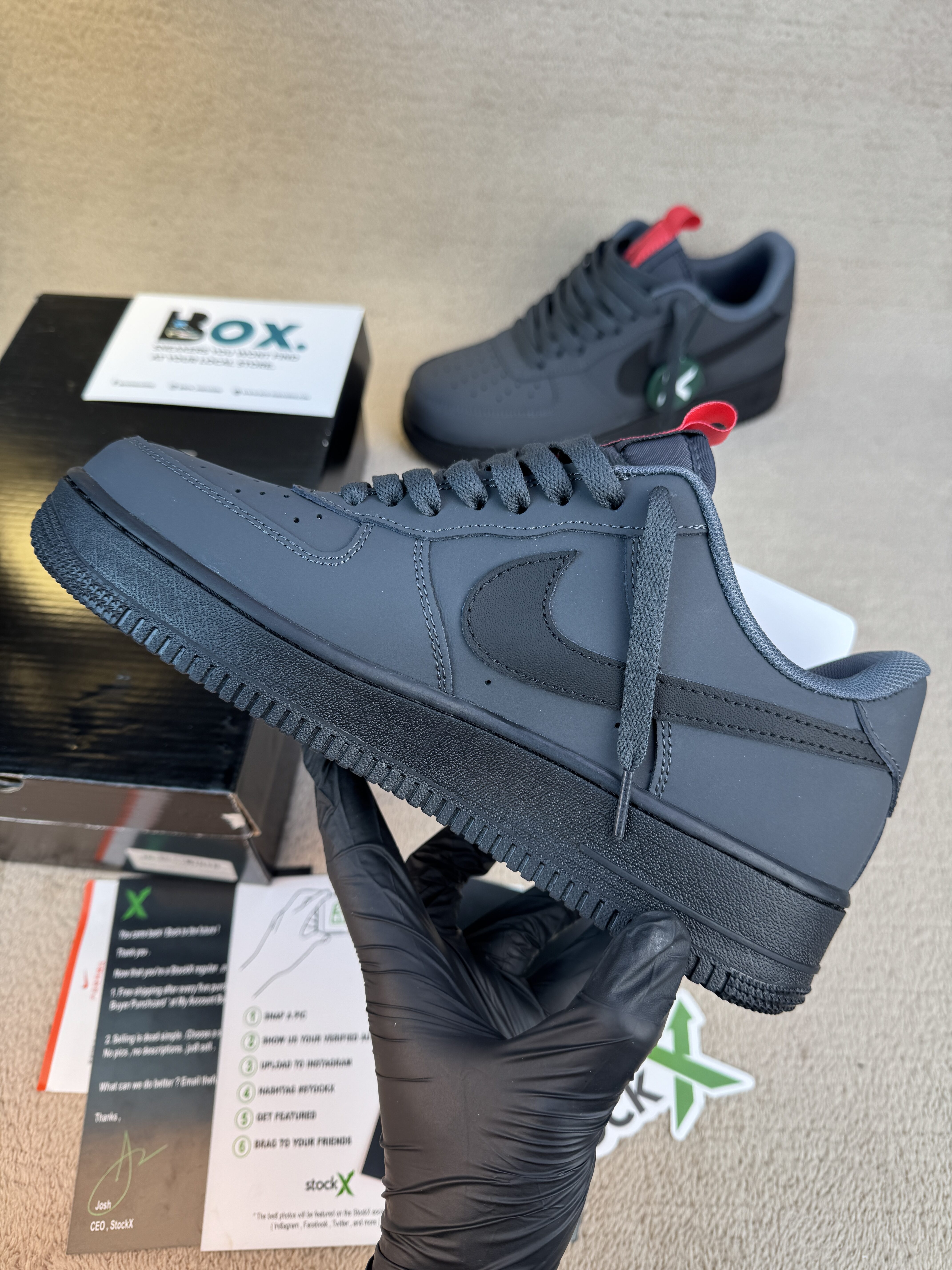 Nike Air Force 1 Low 'Anthracite' - Image 12