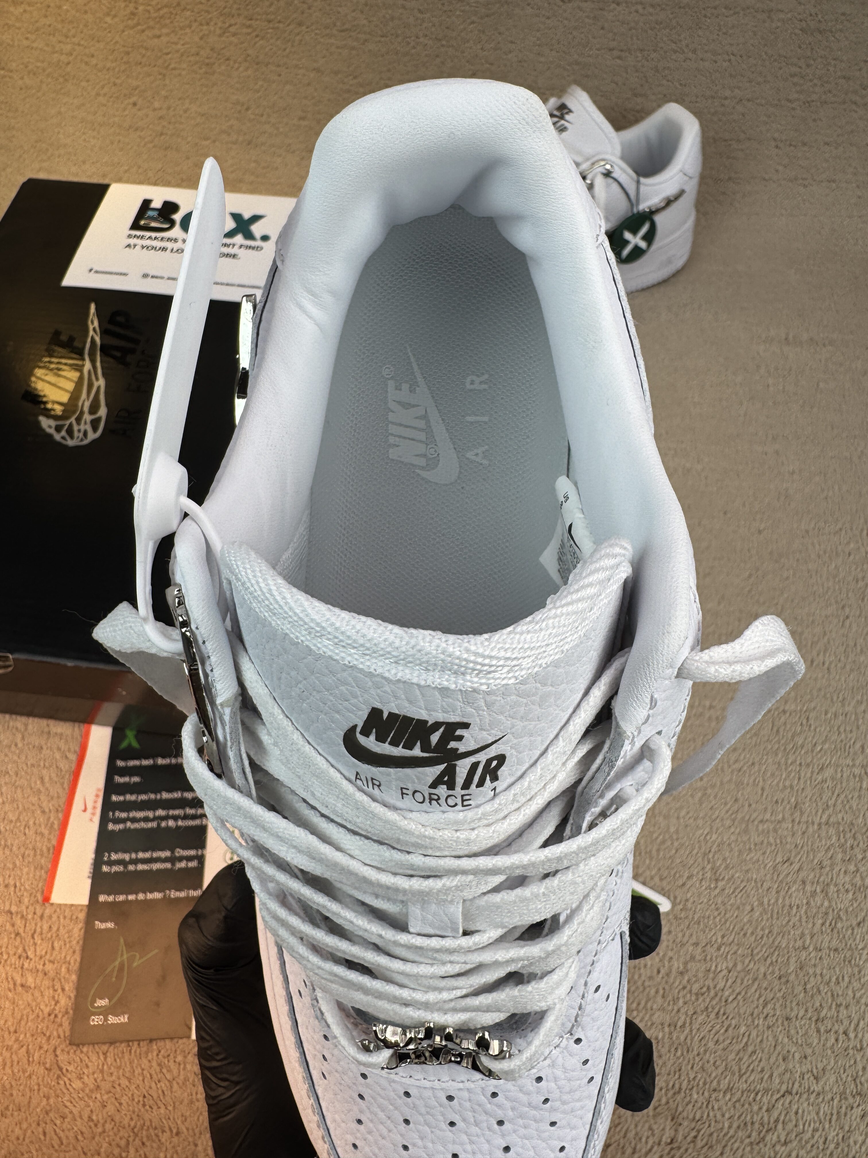 Nike Air Force 1 Low '07 PRM 2 Molten Metal - Image 9