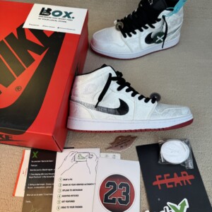 Jordan 1 Mid SE Fearless Edison Chen CLOT