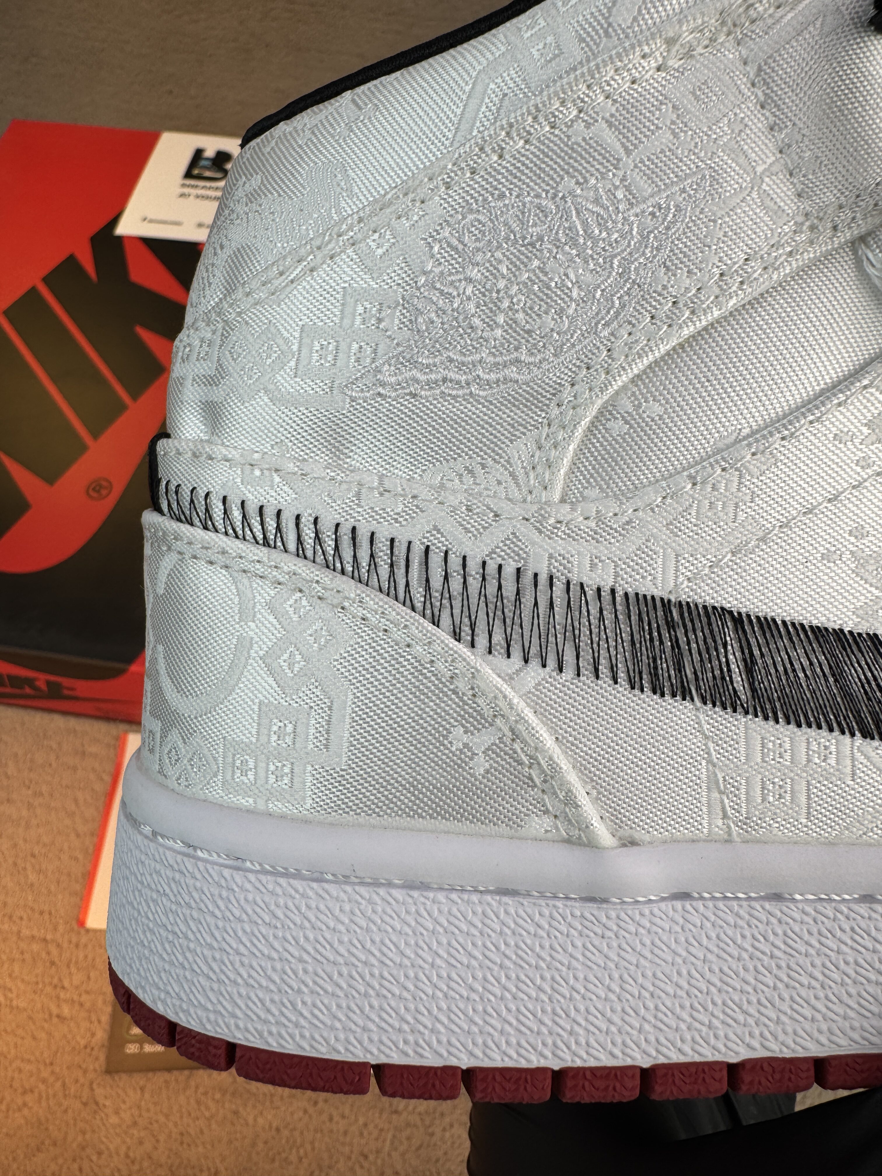 Jordan 1 Mid SE Fearless Edison Chen CLOT - Image 4