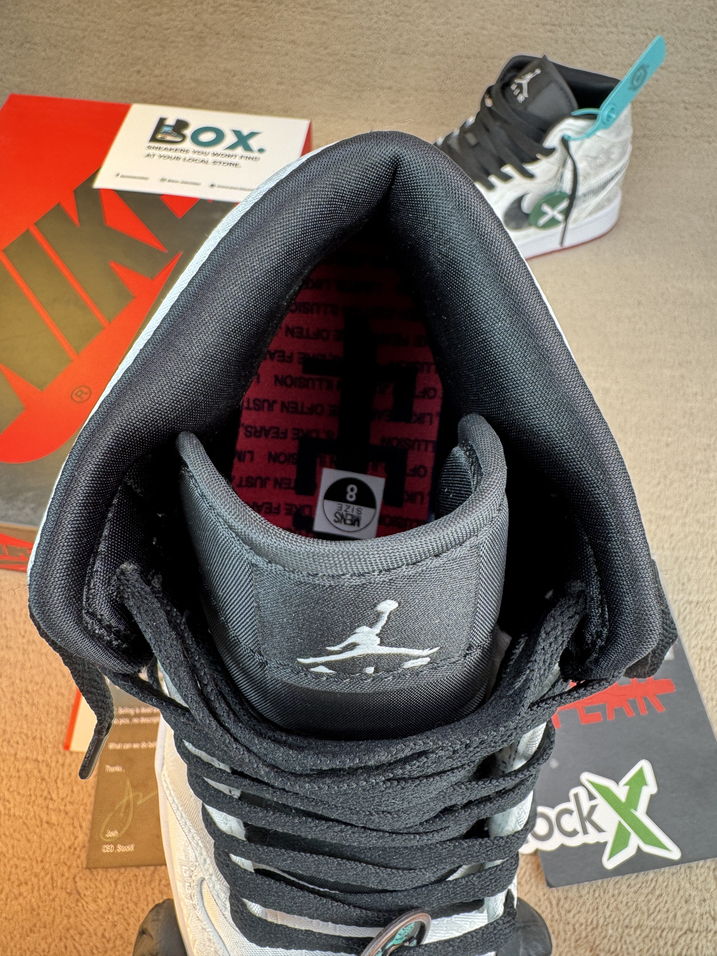 Jordan 1 Mid SE Fearless Edison Chen CLOT - Image 9