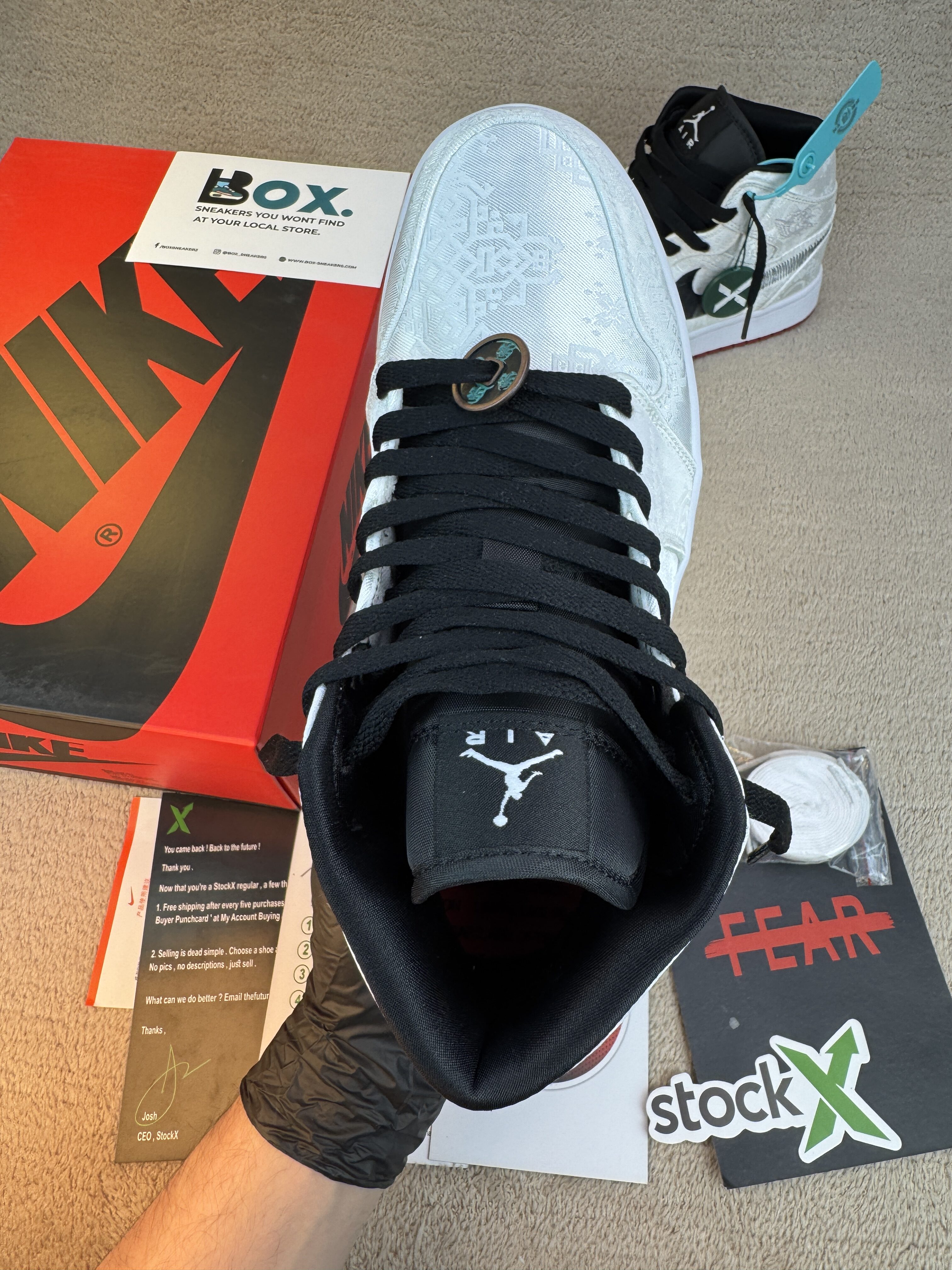 Jordan 1 Mid SE Fearless Edison Chen CLOT - Image 10