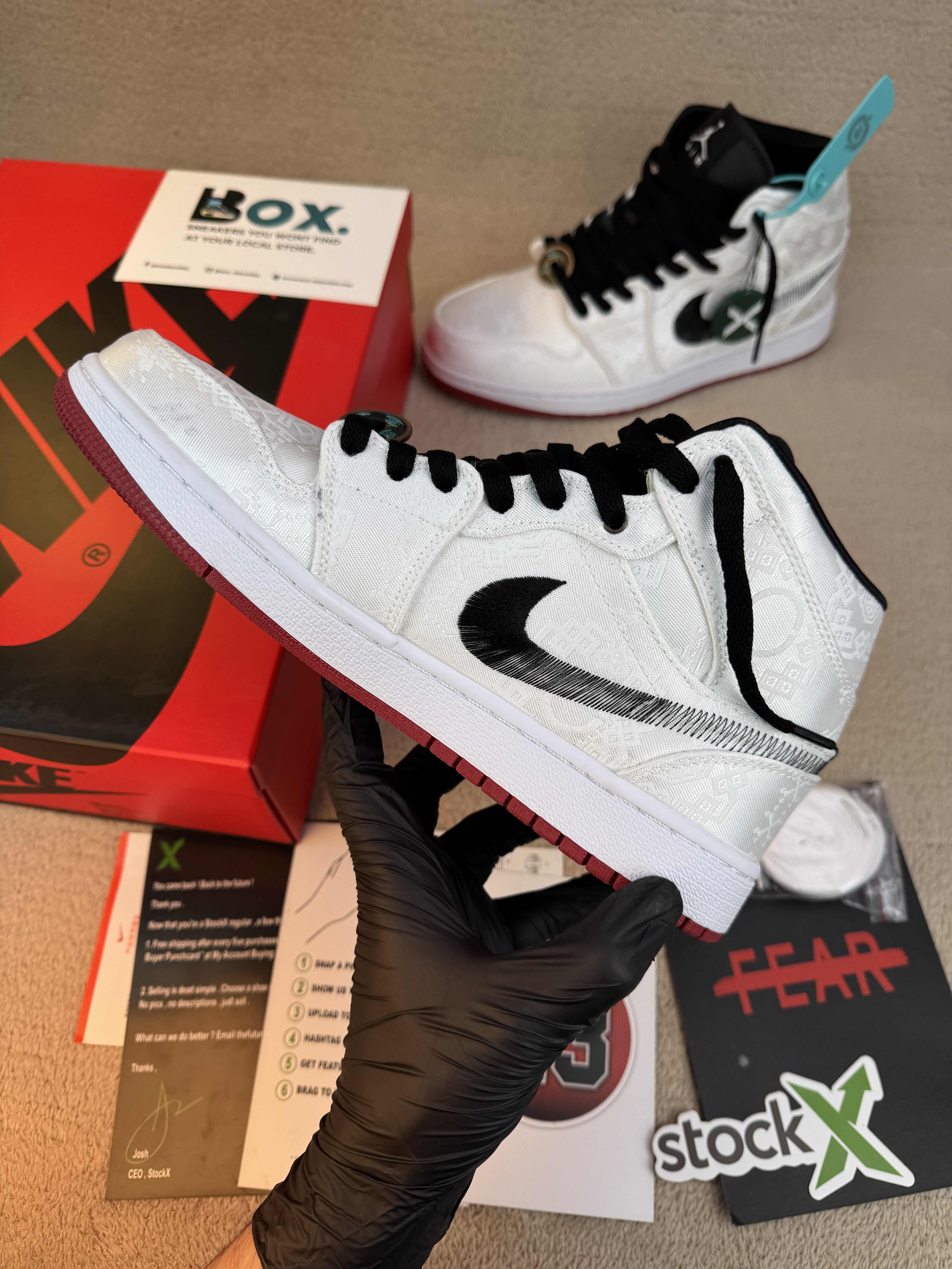 Jordan 1 Mid SE Fearless Edison Chen CLOT - Image 12