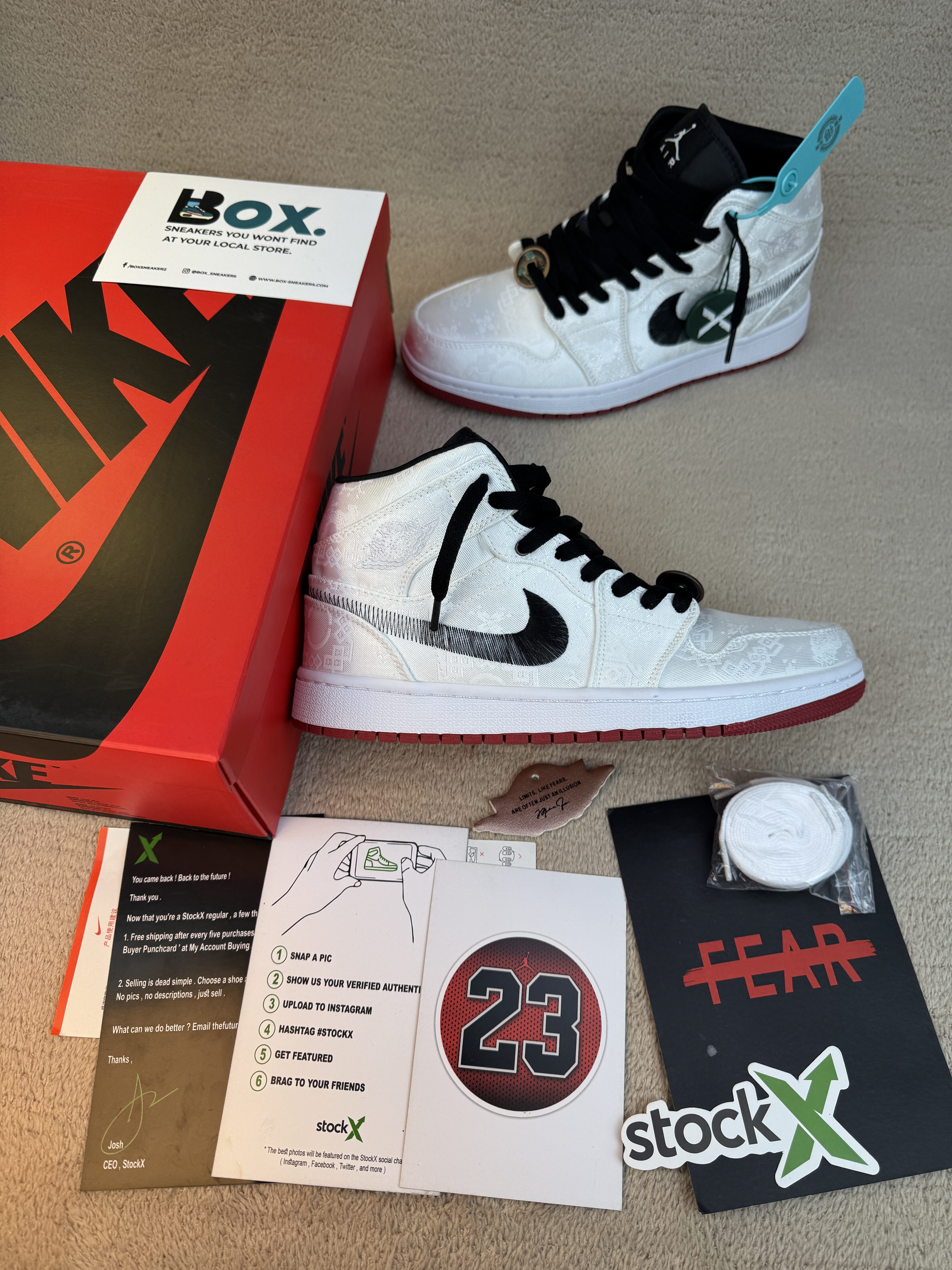 Jordan 1 Mid SE Fearless Edison Chen CLOT - Image 14