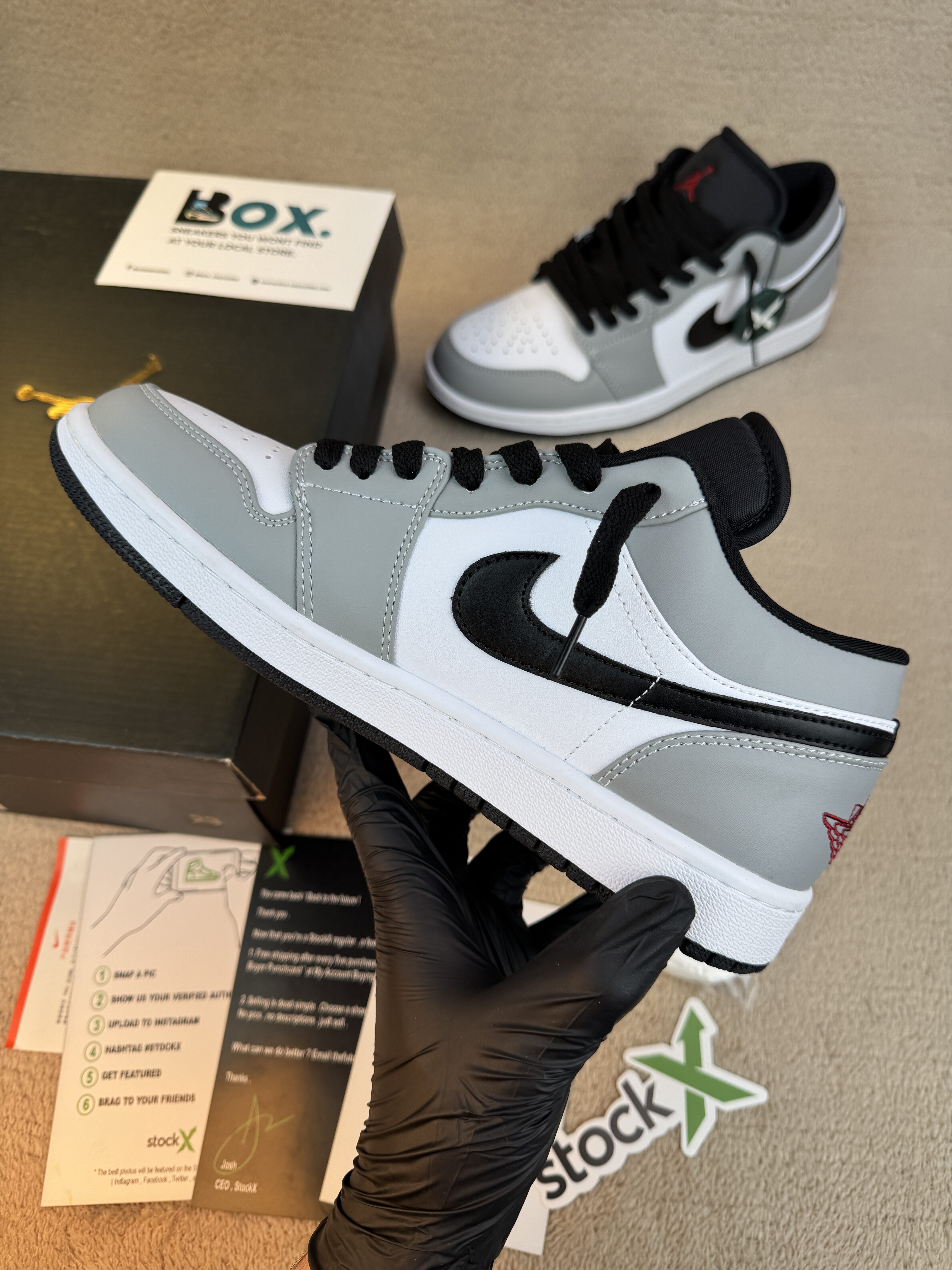 Jordan 1 Low Light Smoke Grey - Image 11