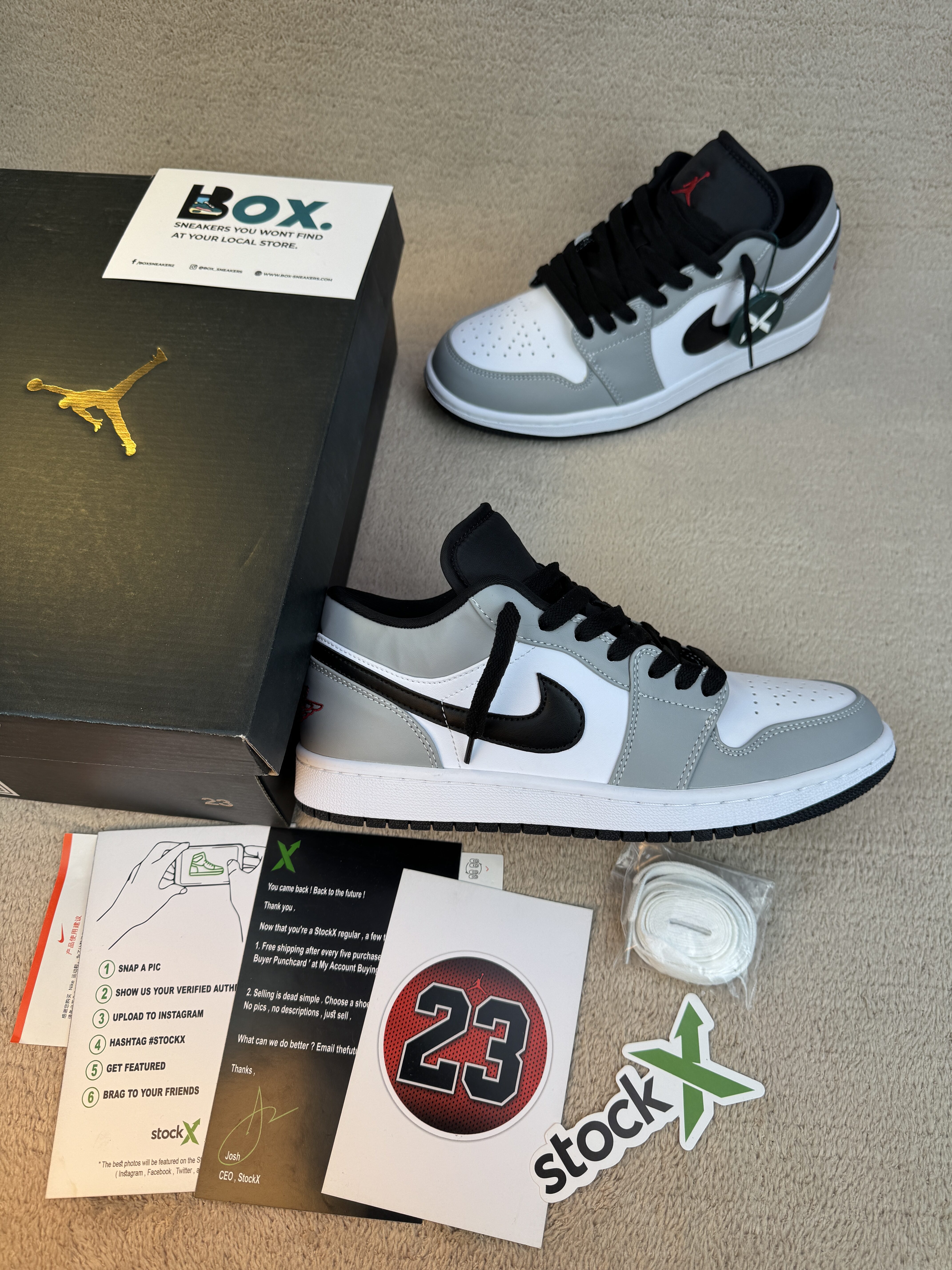 Jordan 1 Low Light Smoke Grey - Image 13