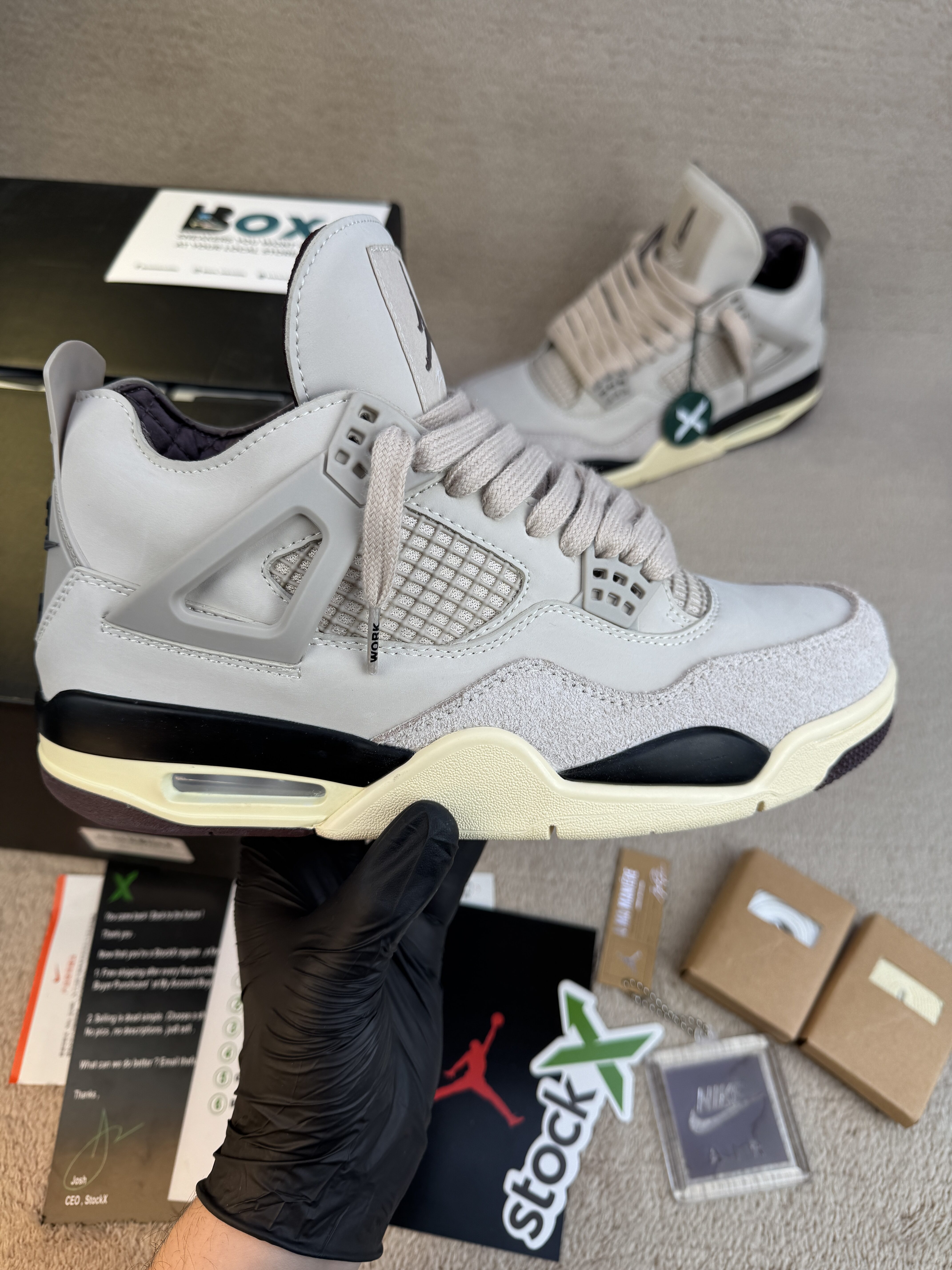 Jordan 4 Retro OG SP A Ma Maniére While You Were Sleeping - Image 3