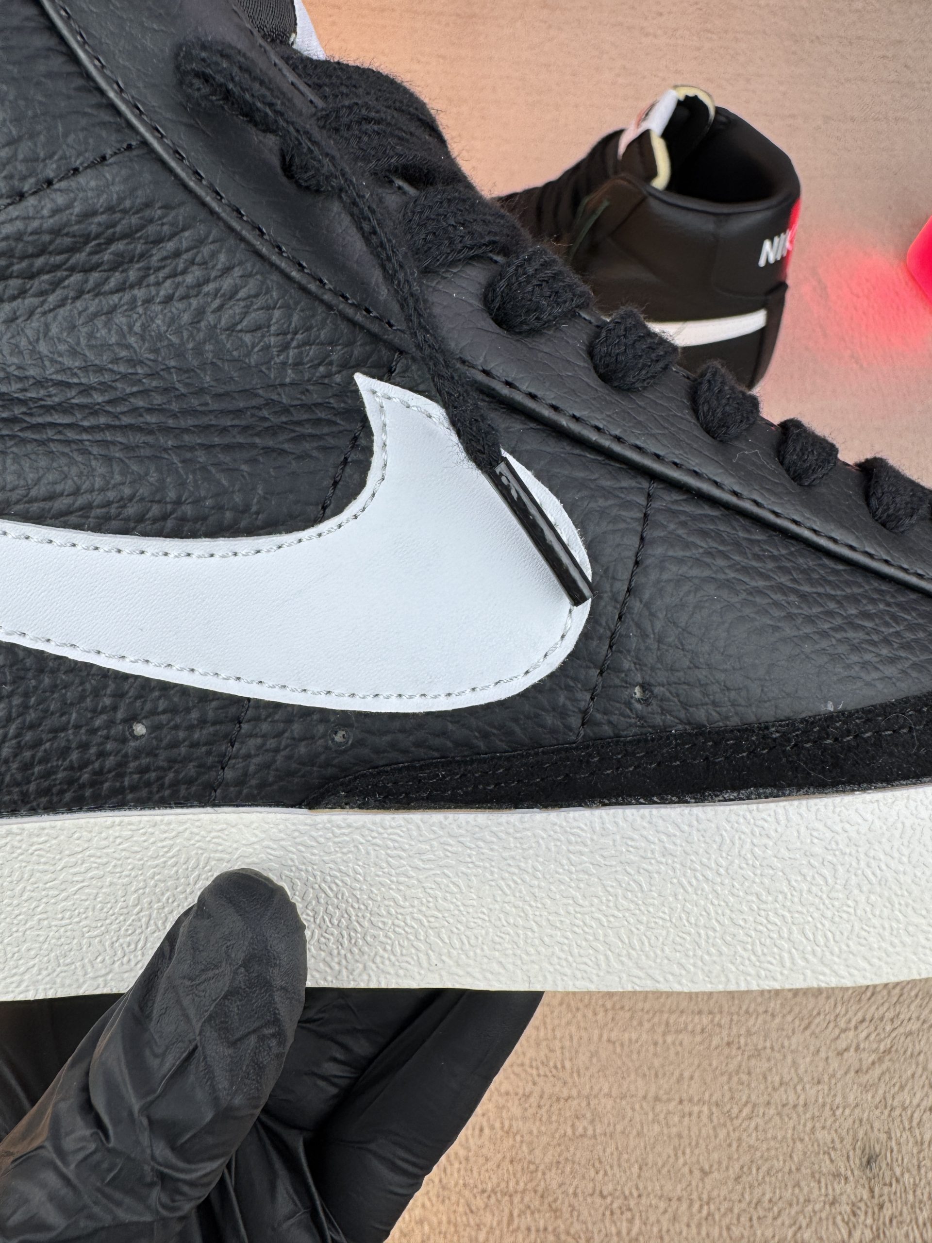 Nike Blazer Mid '77 - Black - Image 5