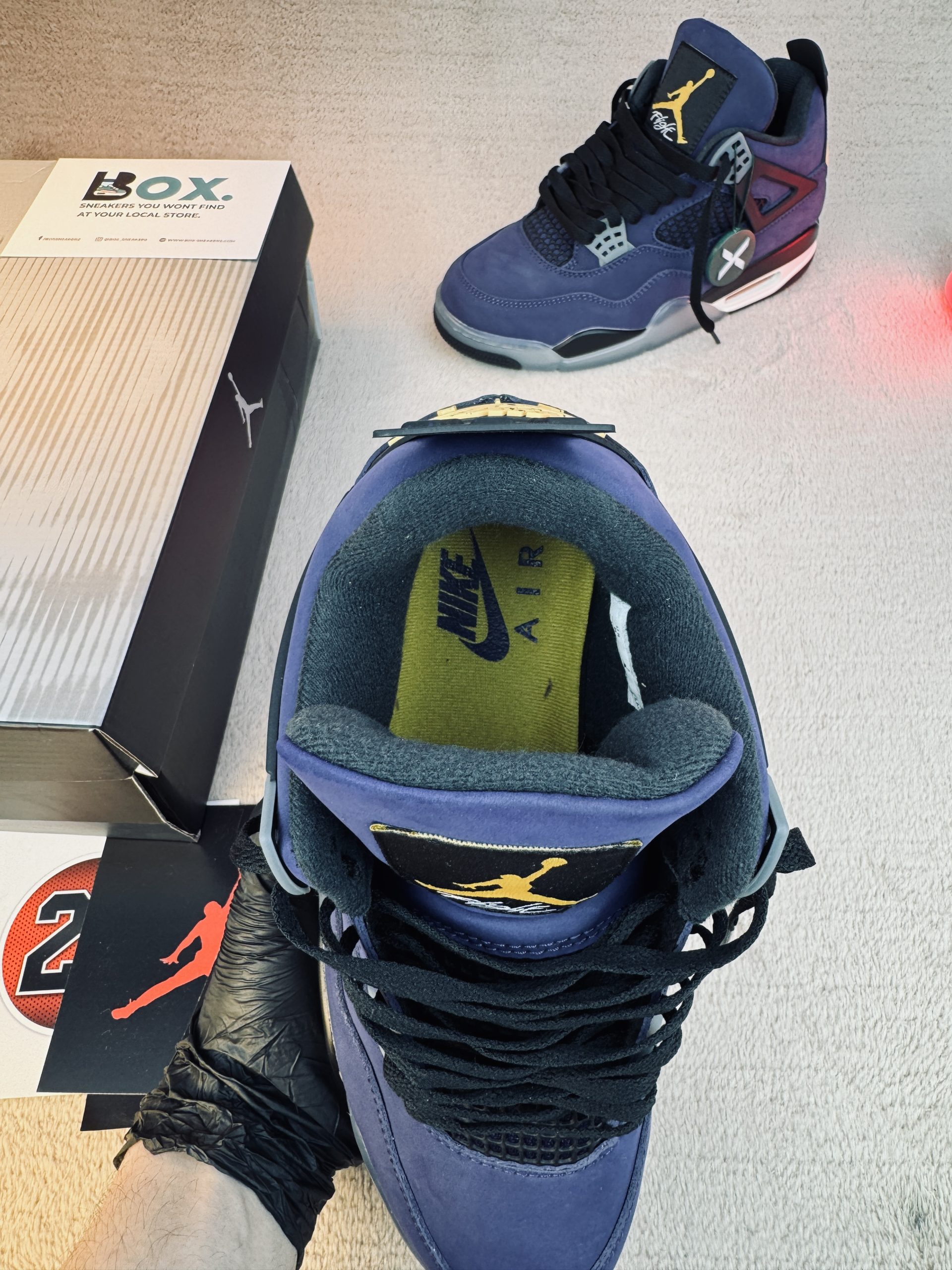 Jordan 4 Retro Lakers - Image 10