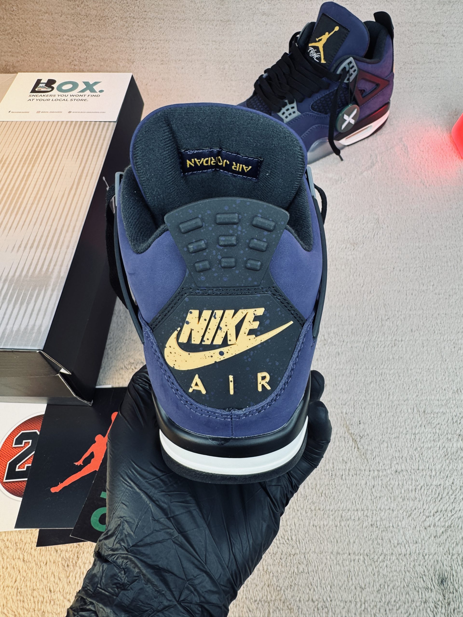 Jordan 4 Retro Lakers - Image 11