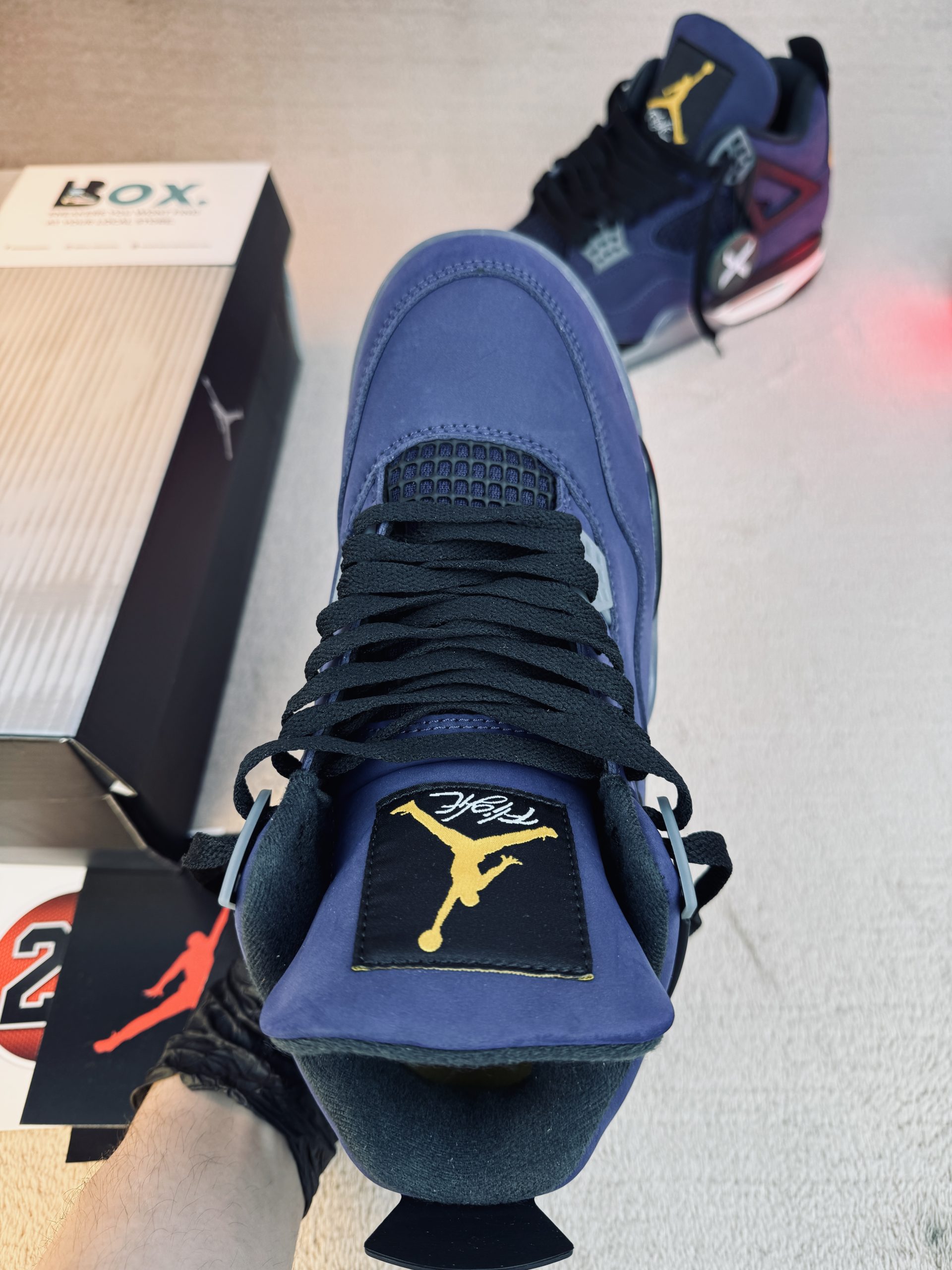 Jordan 4 Retro Lakers - Image 13