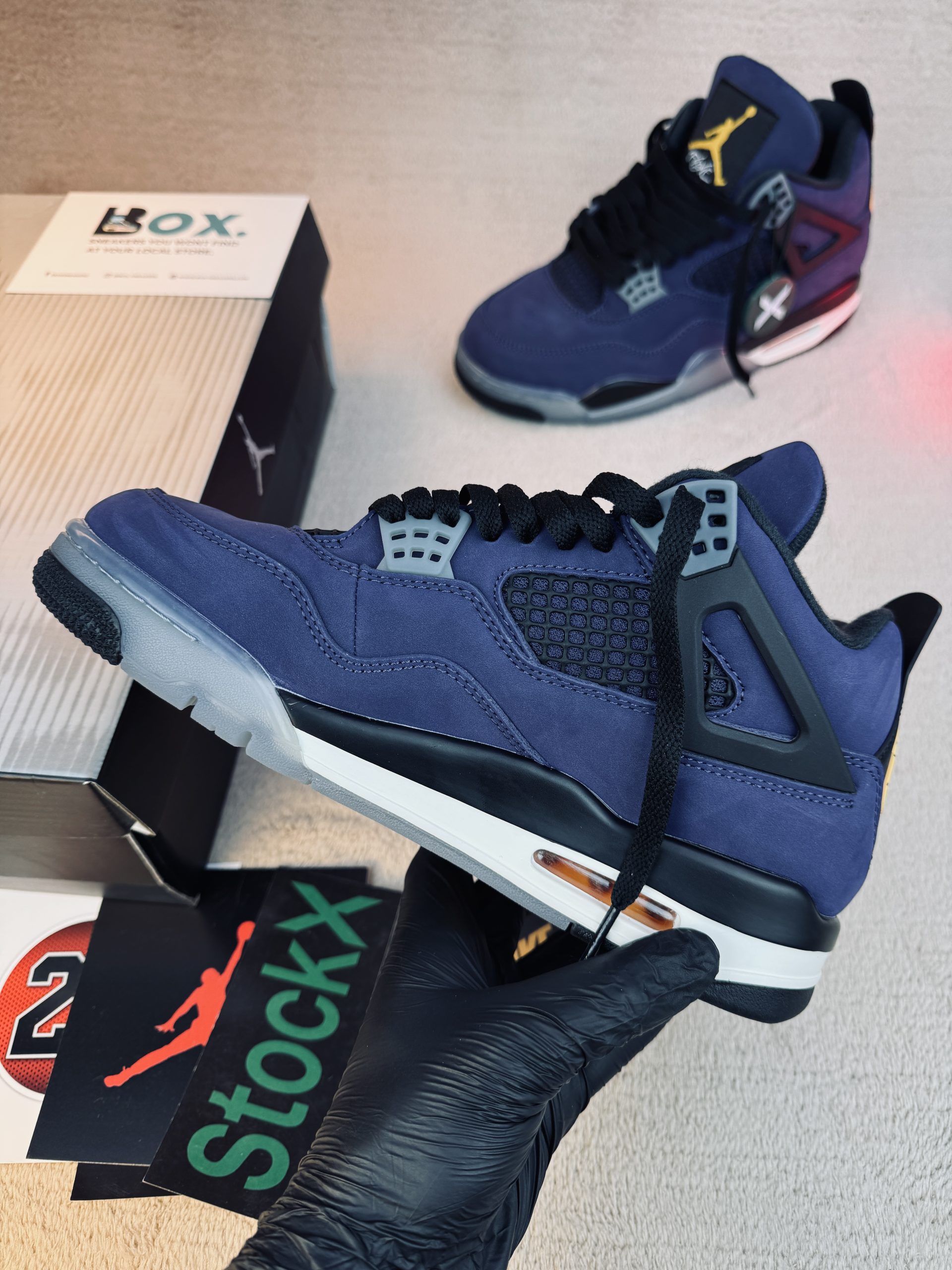 Jordan 4 Retro Lakers - Image 14