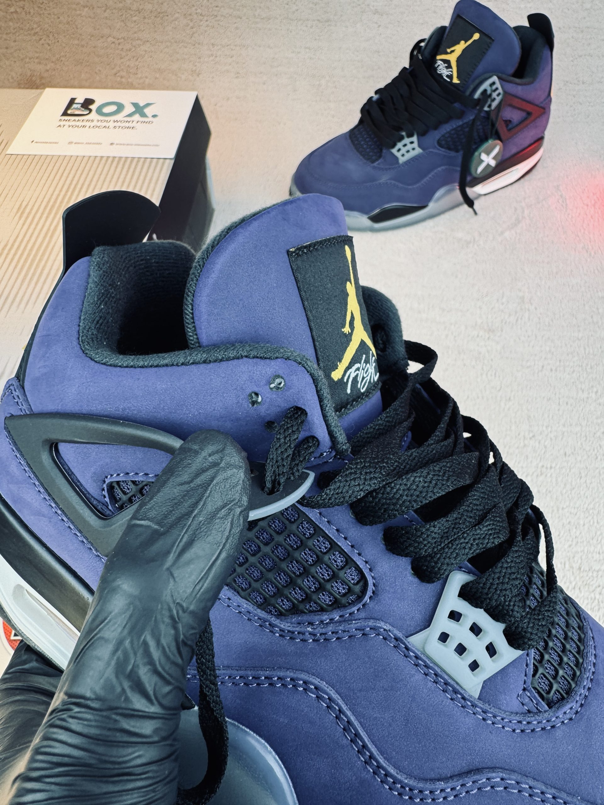 Jordan 4 Retro Lakers - Image 5