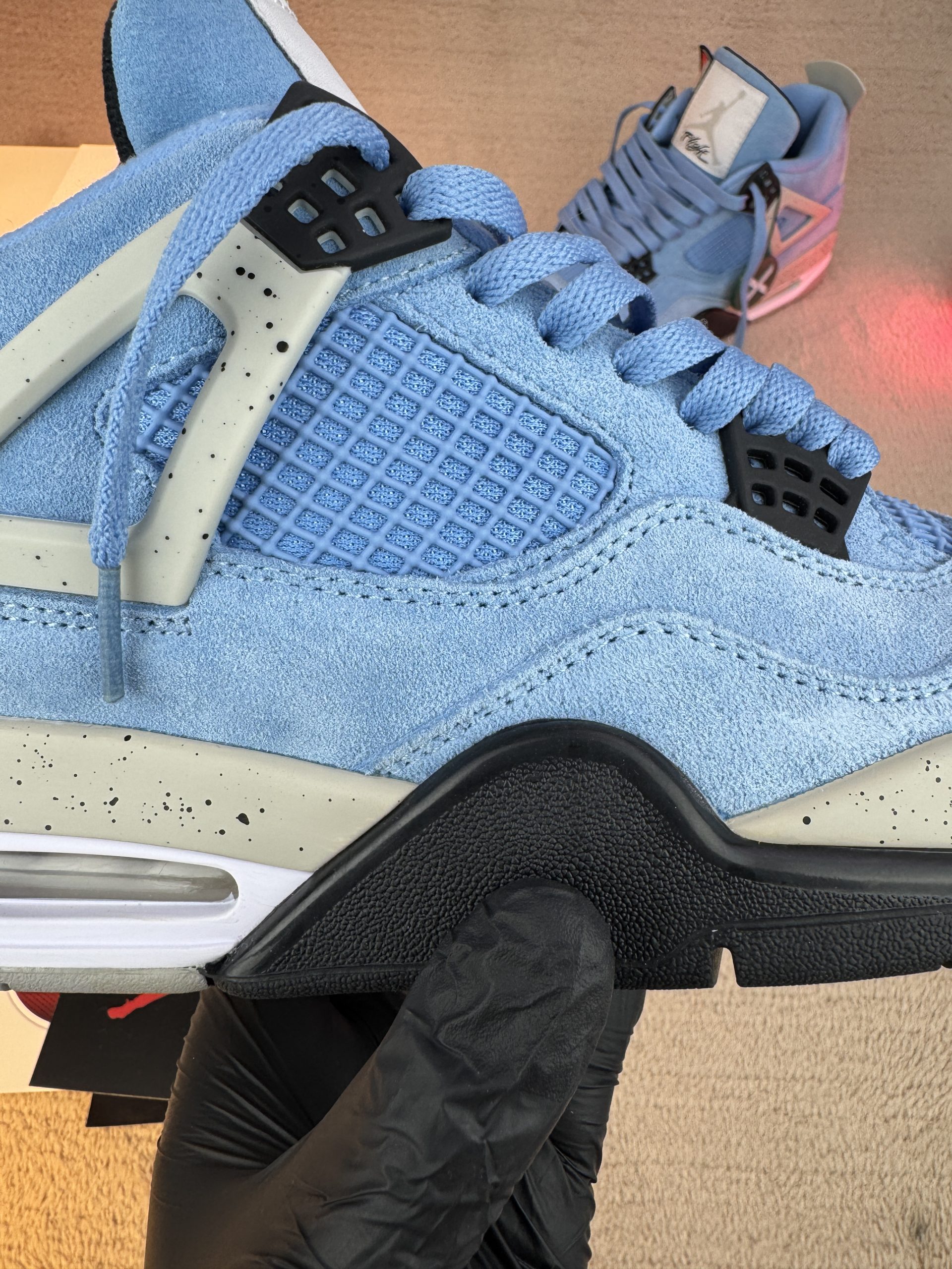 Jordan 4 Retro University Blue - Image 7