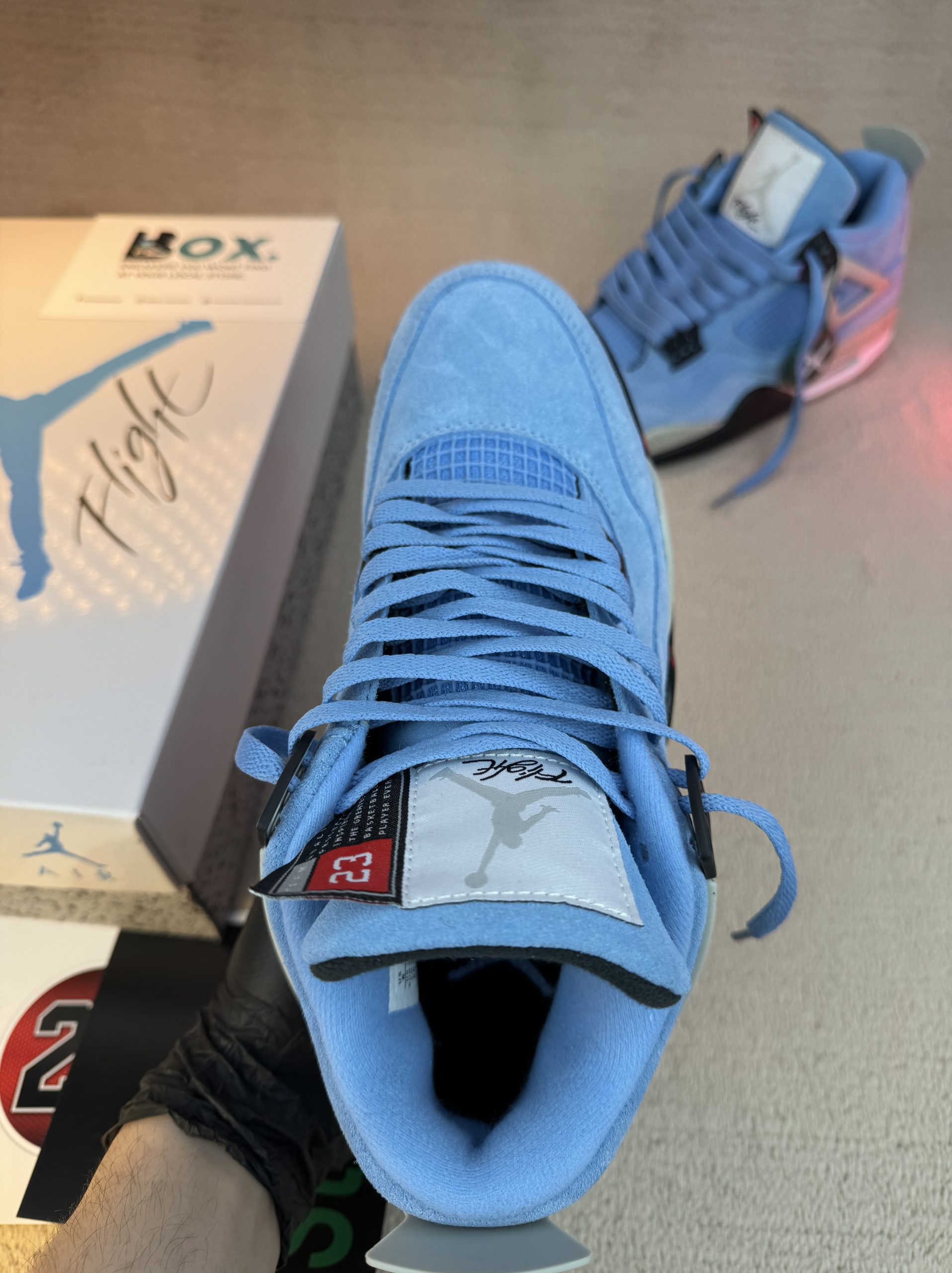 Jordan 4 Retro University Blue - Image 13