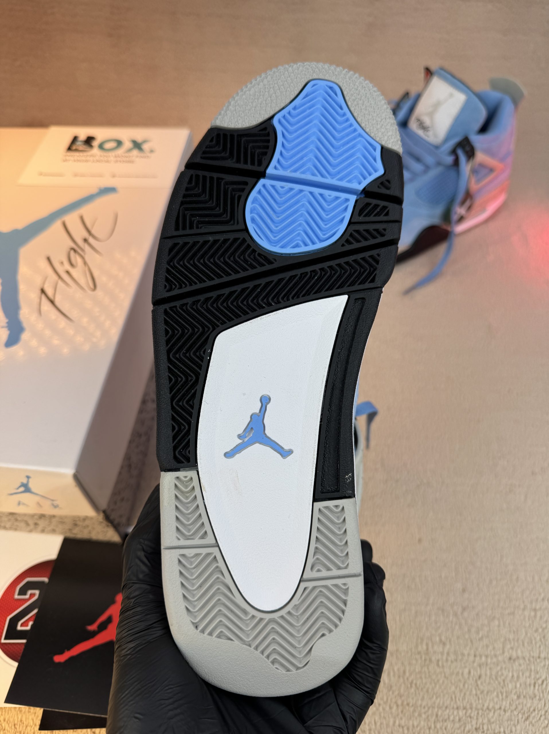Jordan 4 Retro University Blue - Image 15