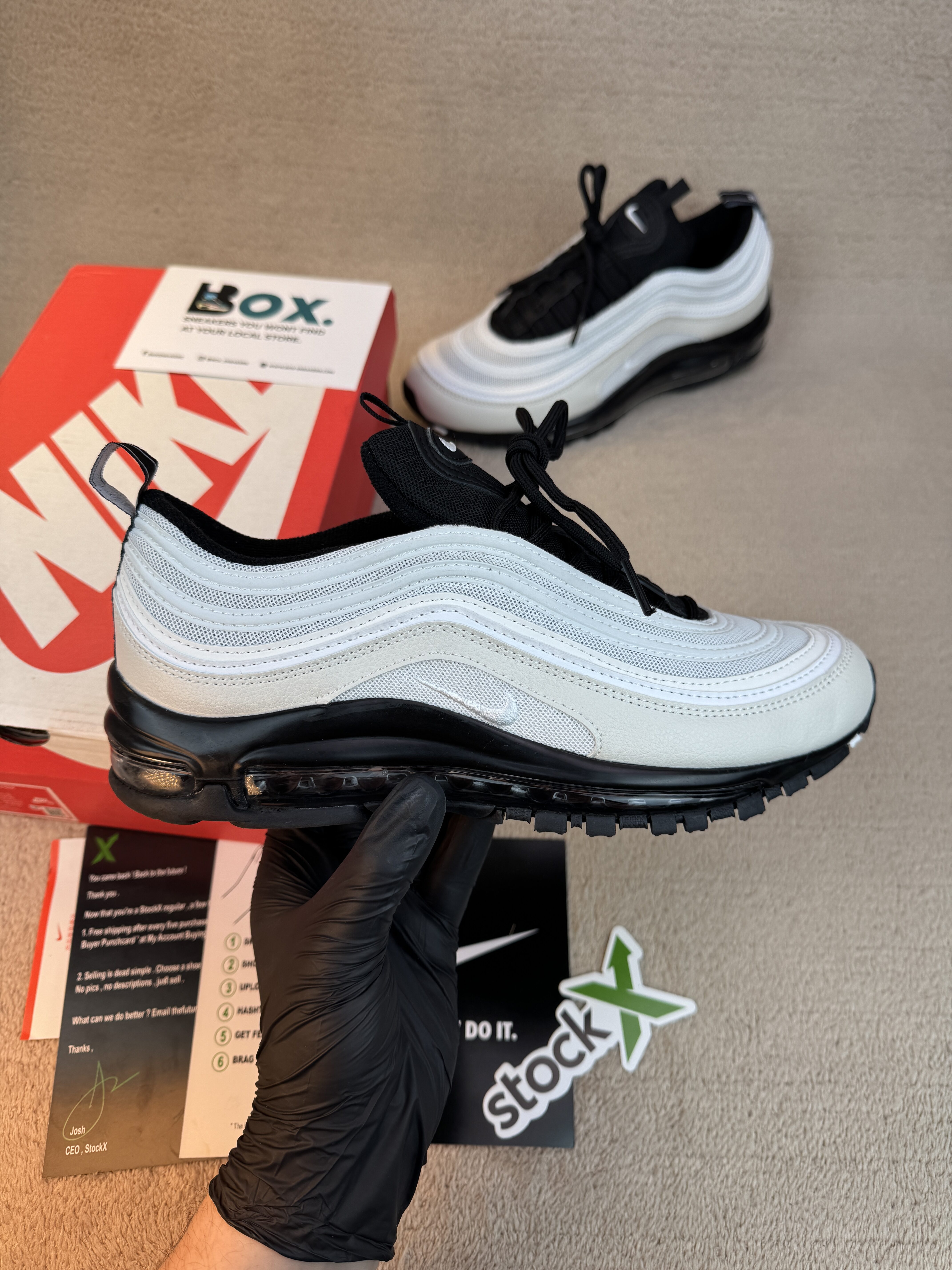 Nike Air Max 97 'Light Bone' - Image 4