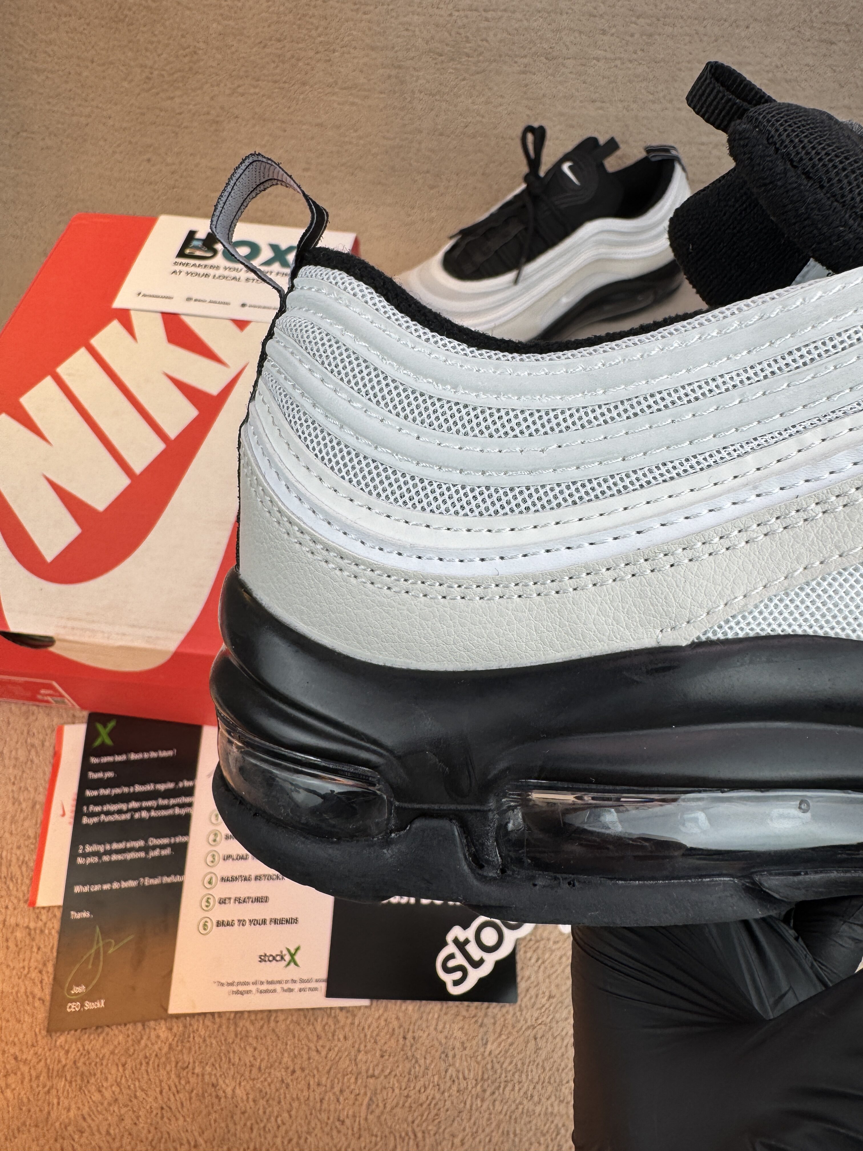 Nike Air Max 97 'Light Bone' - Image 5