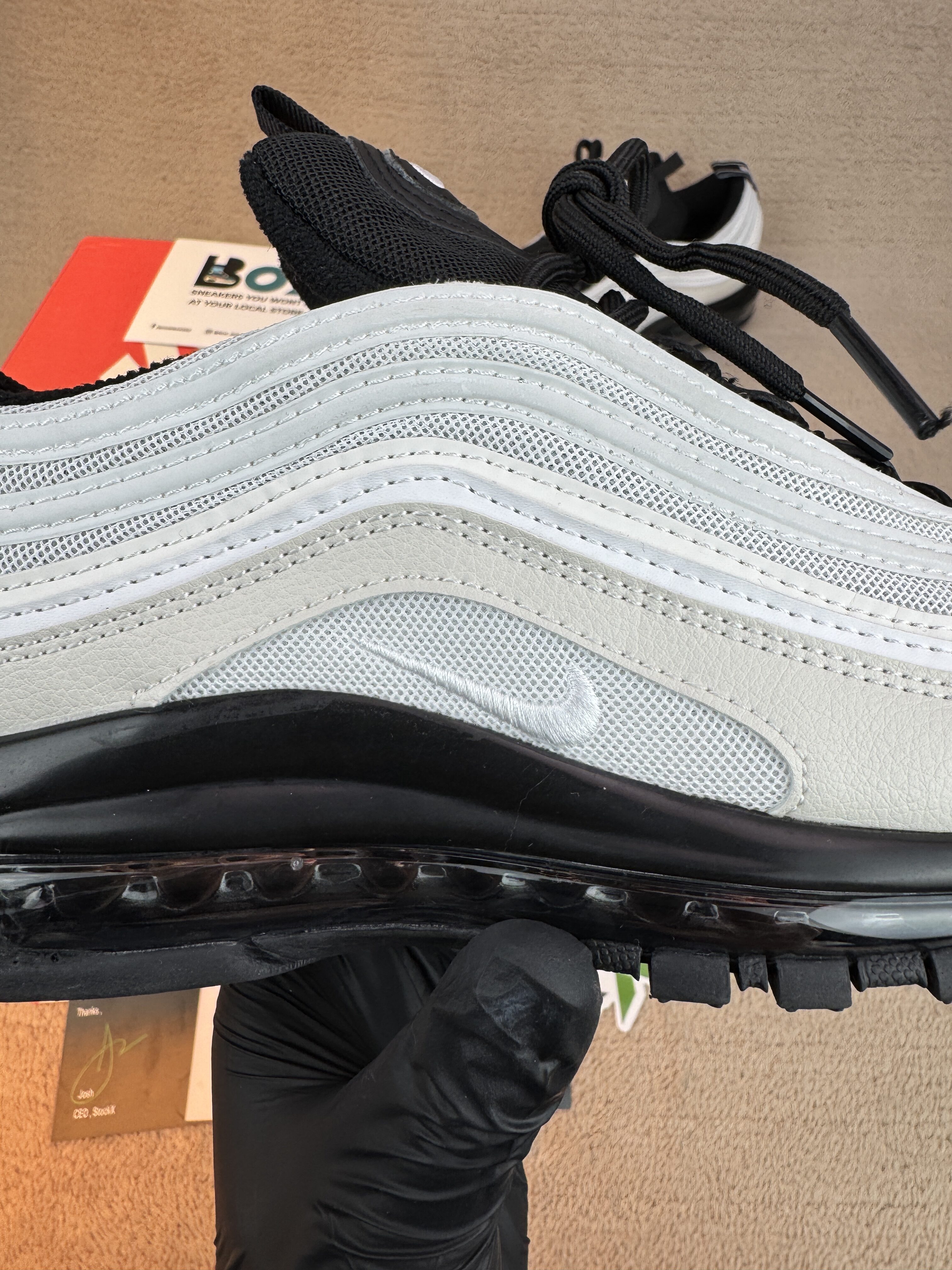 Nike Air Max 97 'Light Bone' - Image 6