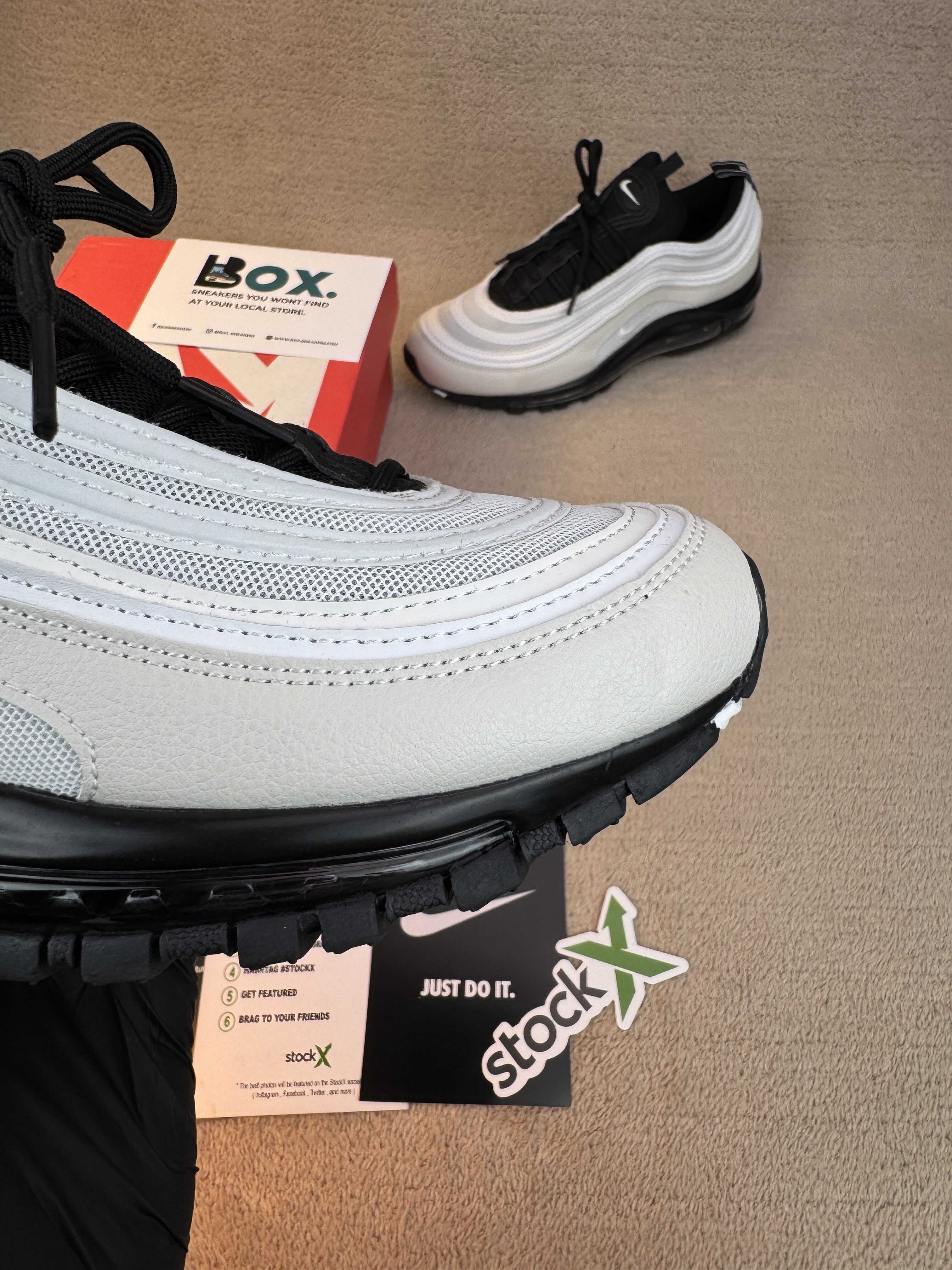 Nike Air Max 97 'Light Bone' - Image 7