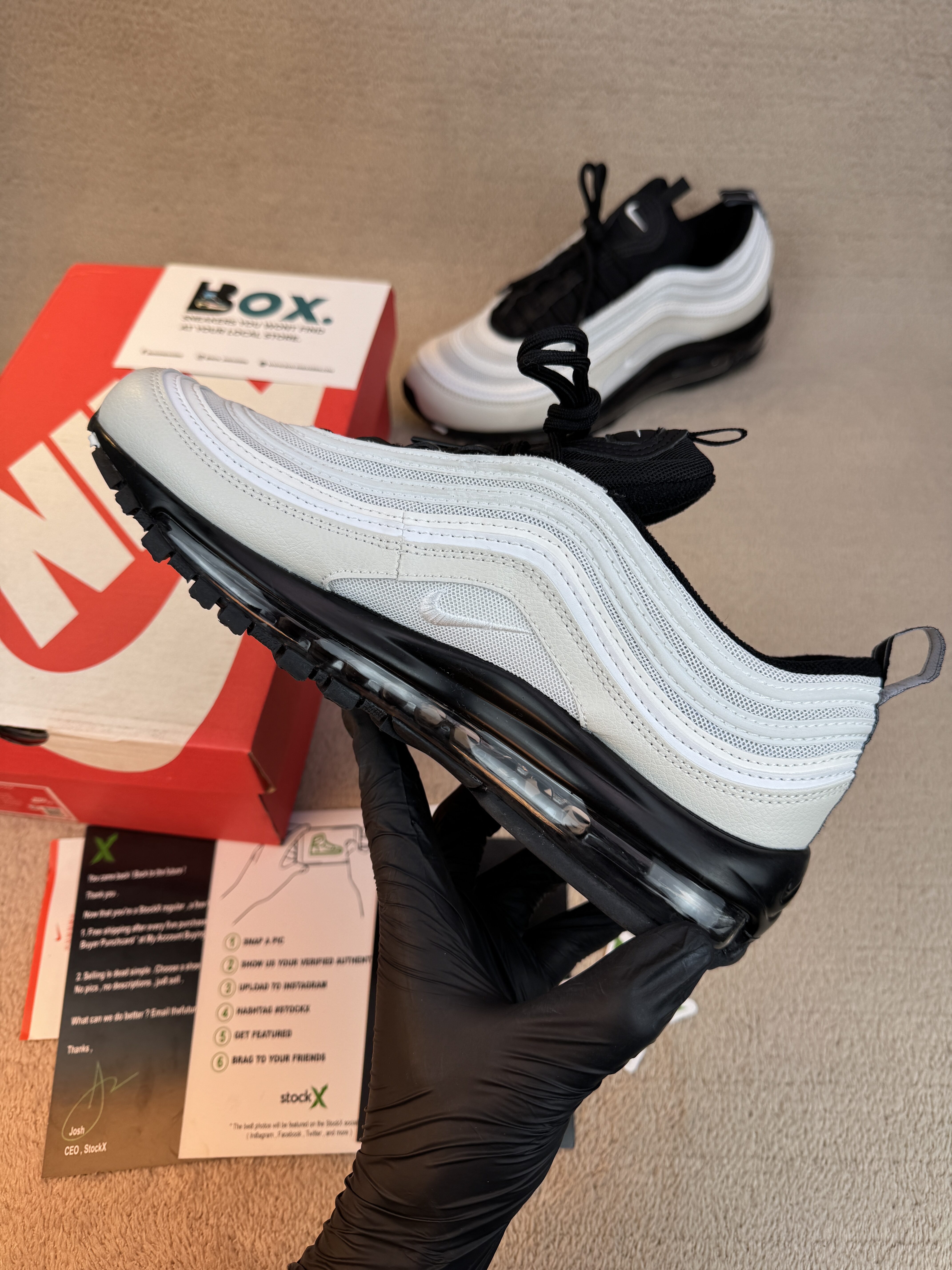 Nike Air Max 97 'Light Bone' - Image 13