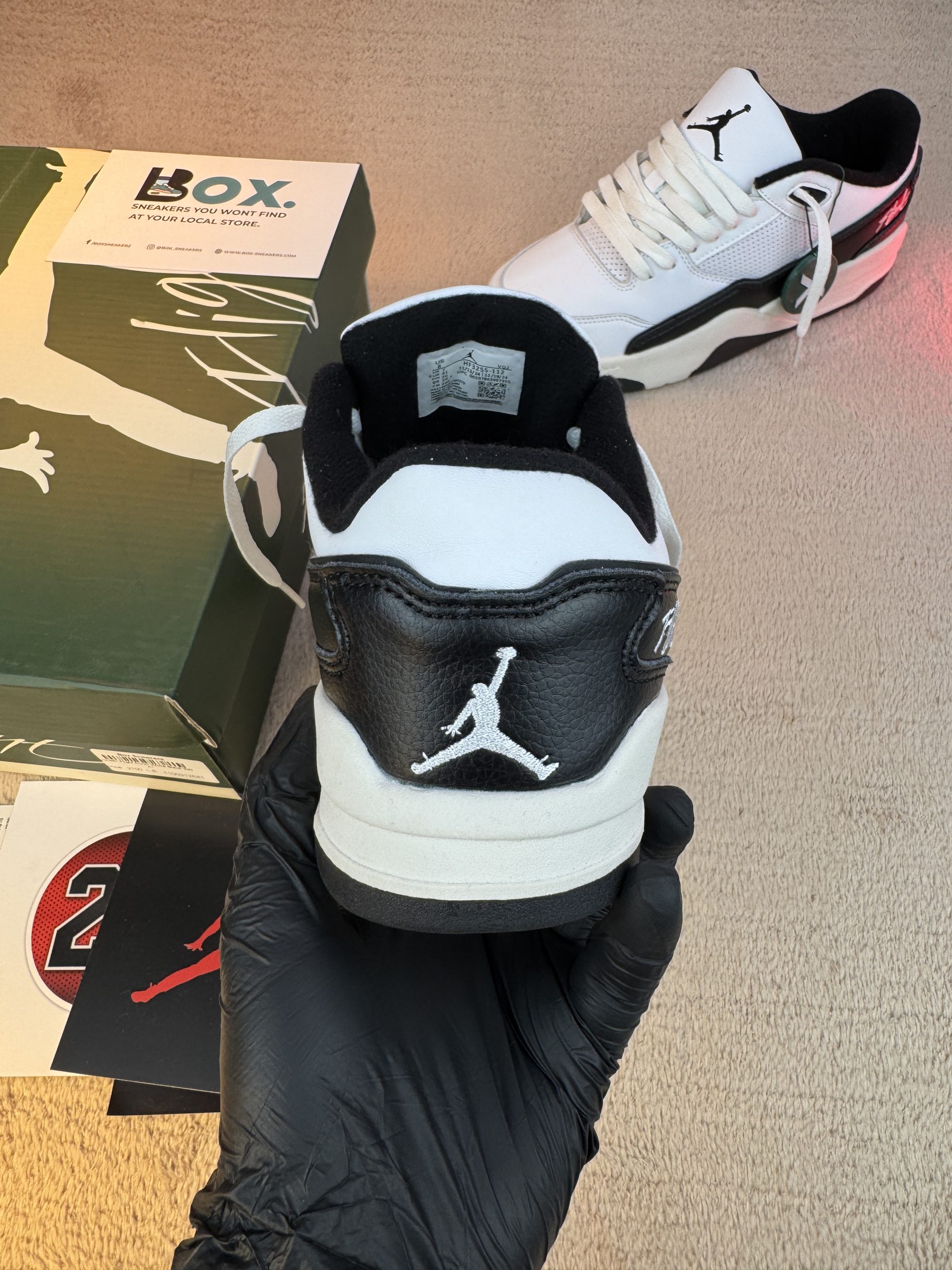 Jordan Flight Court White Black Sail - Image 10
