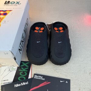Nike Mind 001 Slide Black Chrome