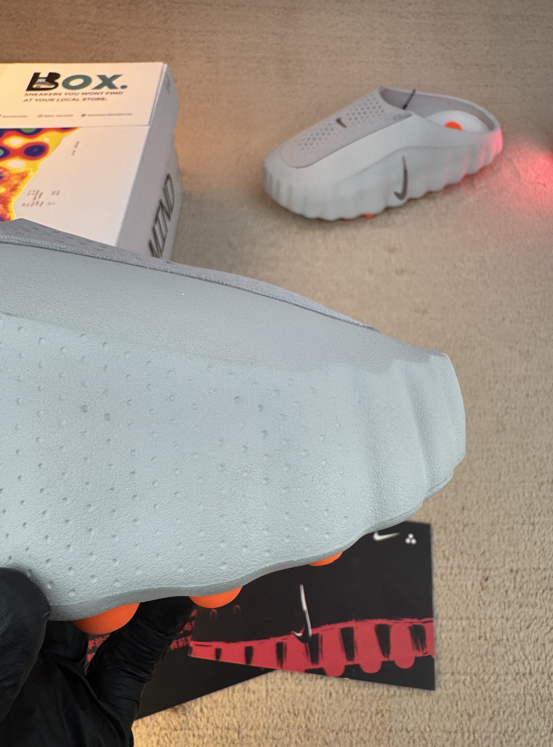 Nike Mind 001 Slide Light Smoke Grey - Image 6