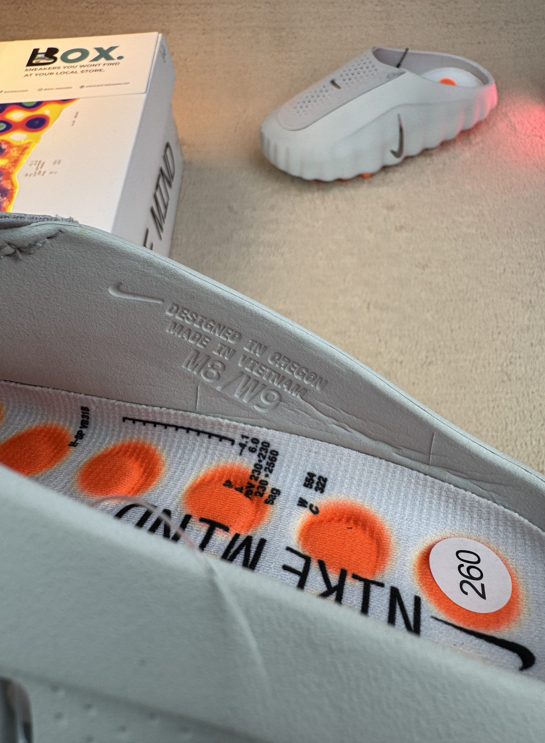 Nike Mind 001 Slide Light Smoke Grey - Image 9
