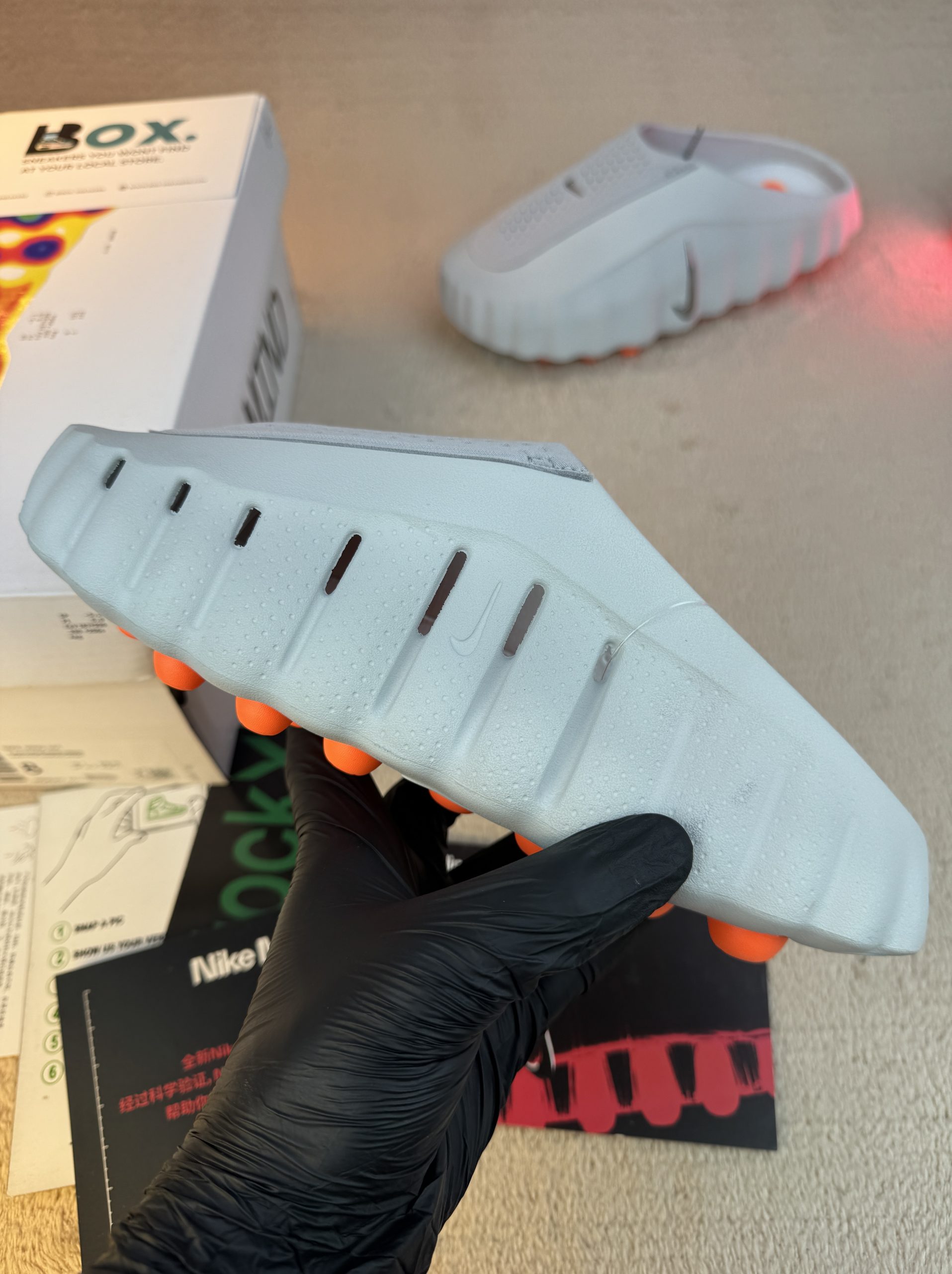 Nike Mind 001 Slide Light Smoke Grey - Image 15