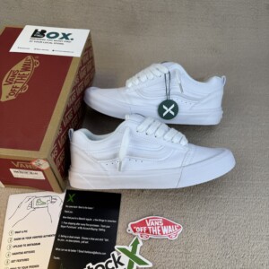Vans Knu Skool True White Leather