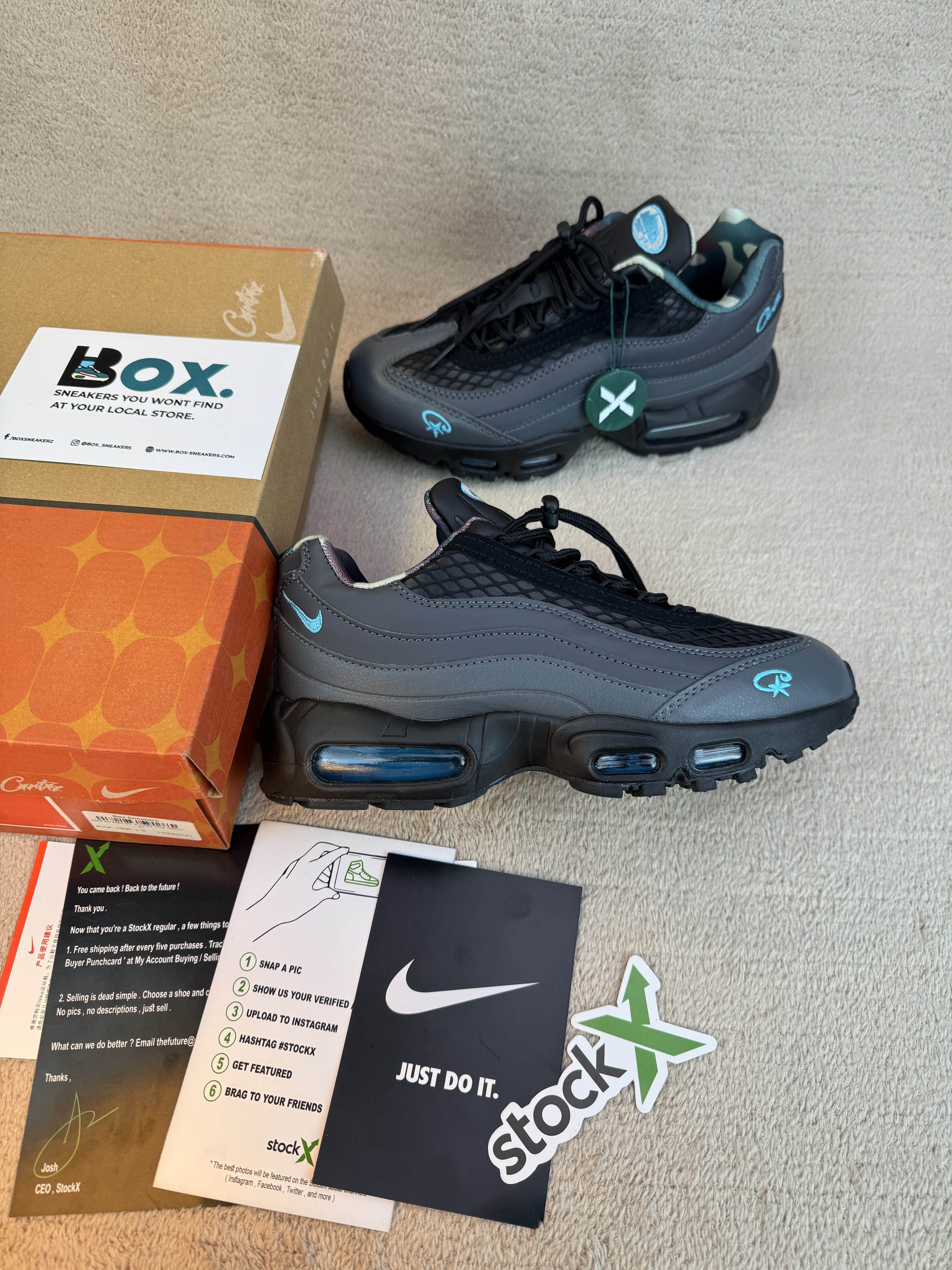 Nike Air Max 95 SP Corteiz Aegean Storm - Image 2
