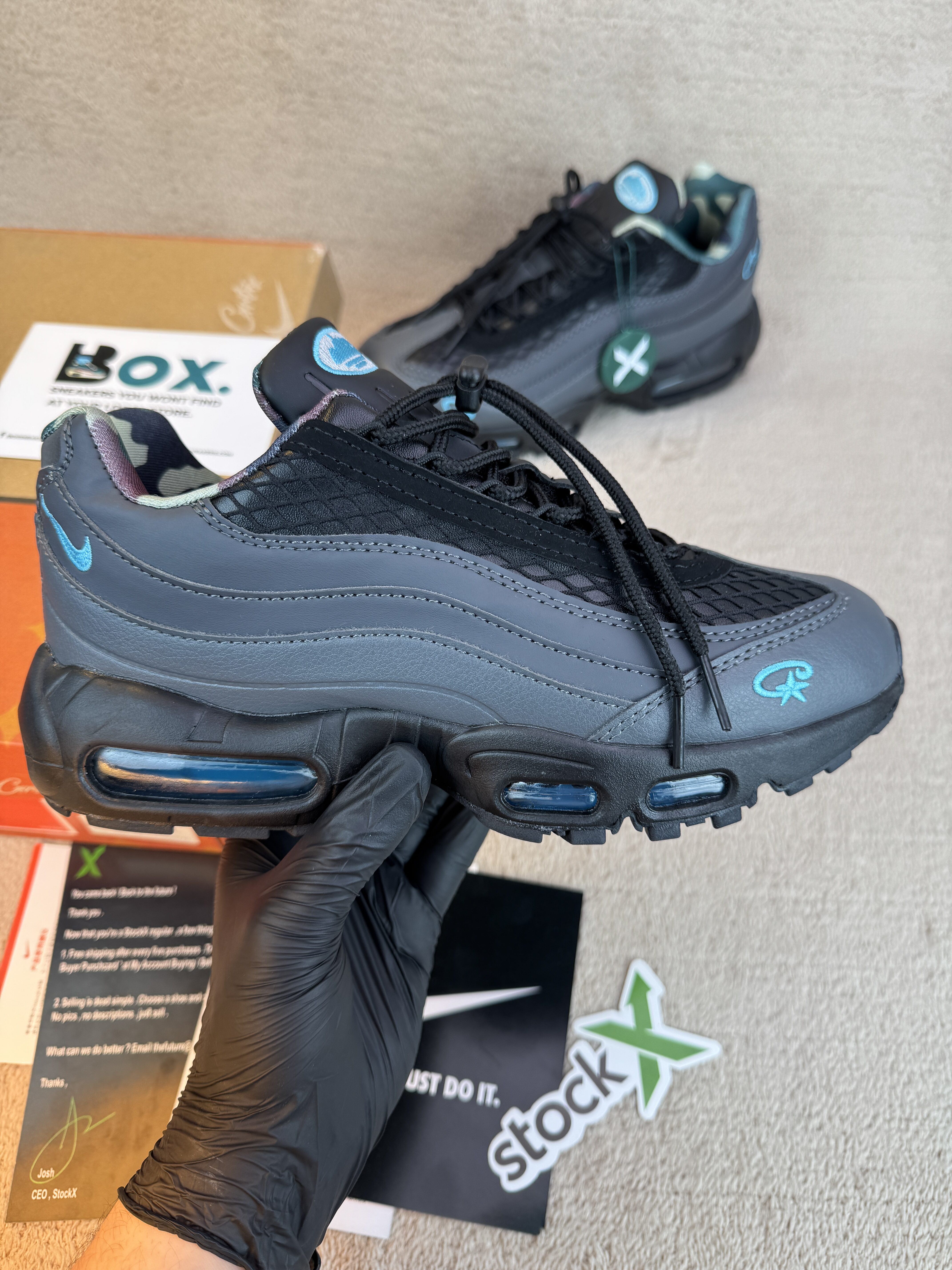 Nike Air Max 95 SP Corteiz Aegean Storm - Image 3