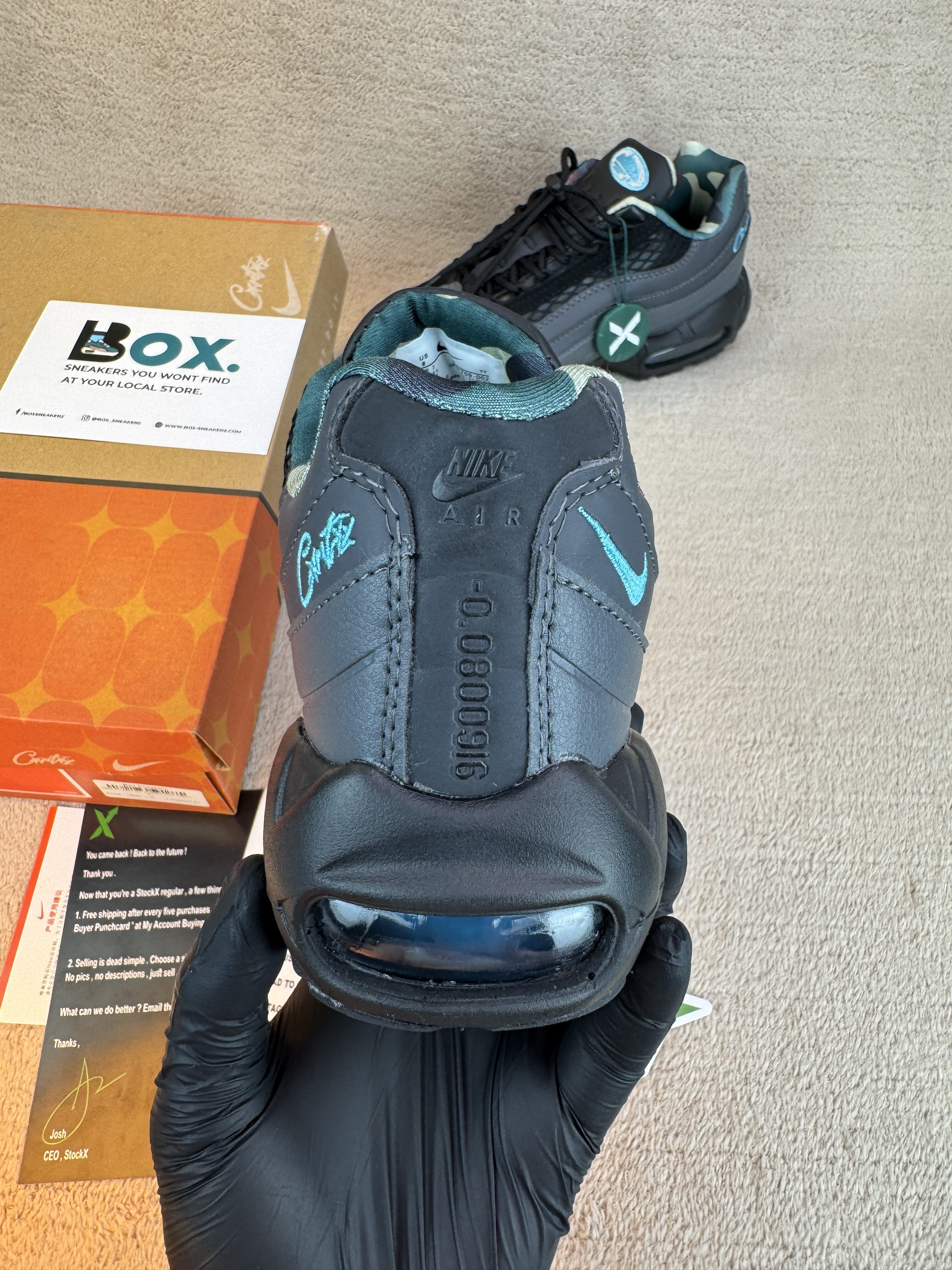 Nike Air Max 95 SP Corteiz Aegean Storm - Image 10