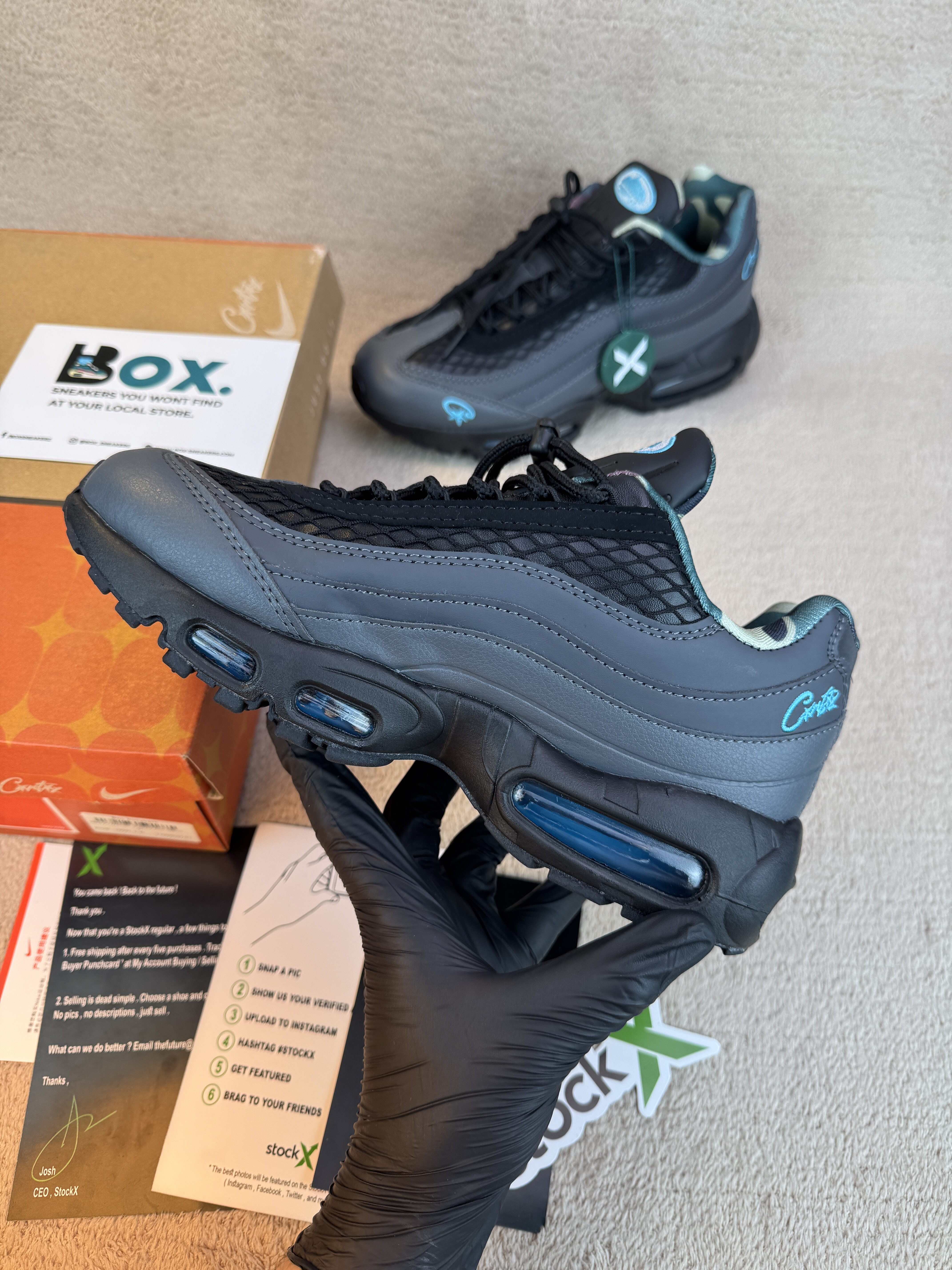 Nike Air Max 95 SP Corteiz Aegean Storm - Image 11