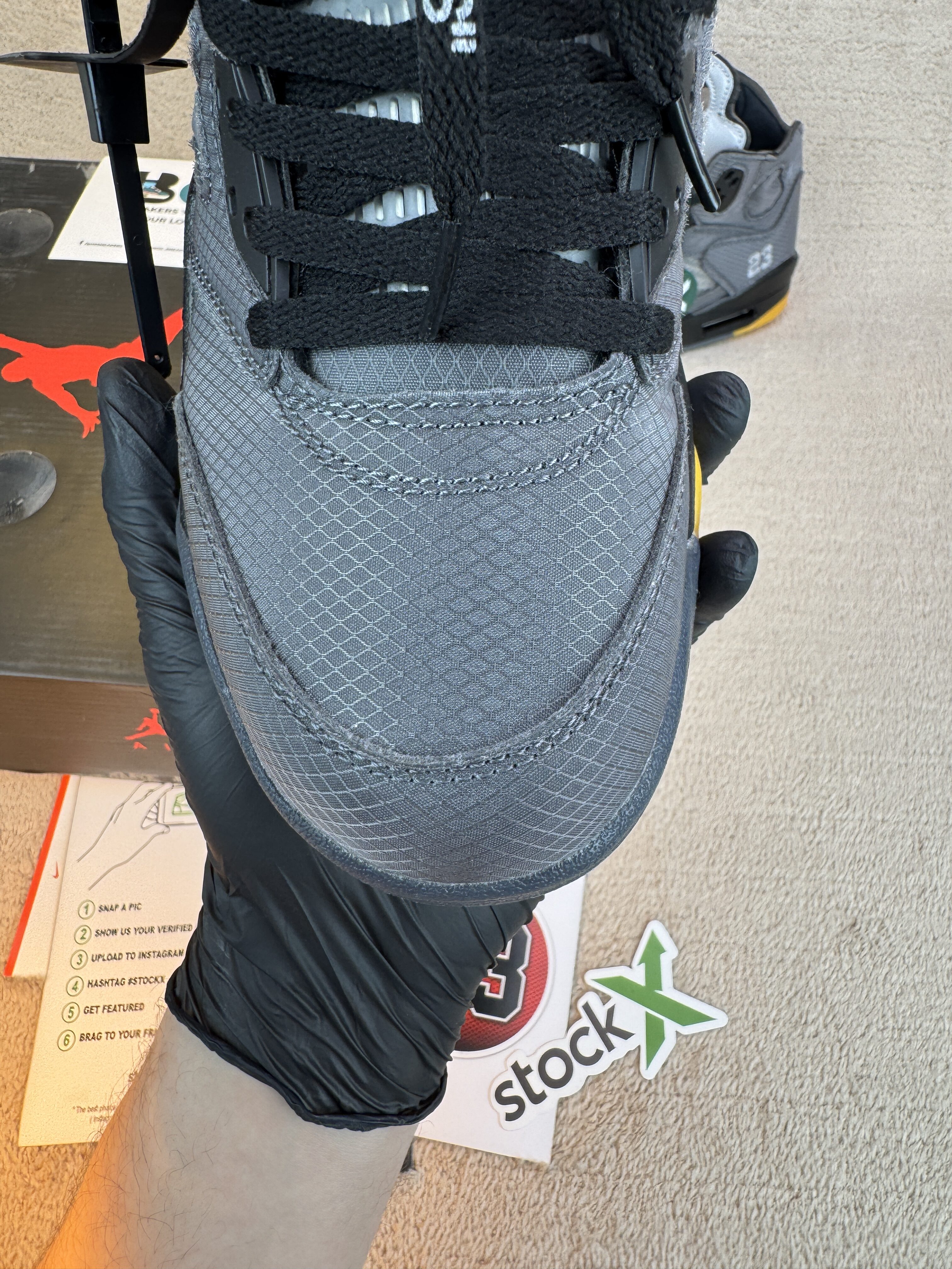 Jordan 5 Retrp SP X Off-White Mid Mulisn - Image 9